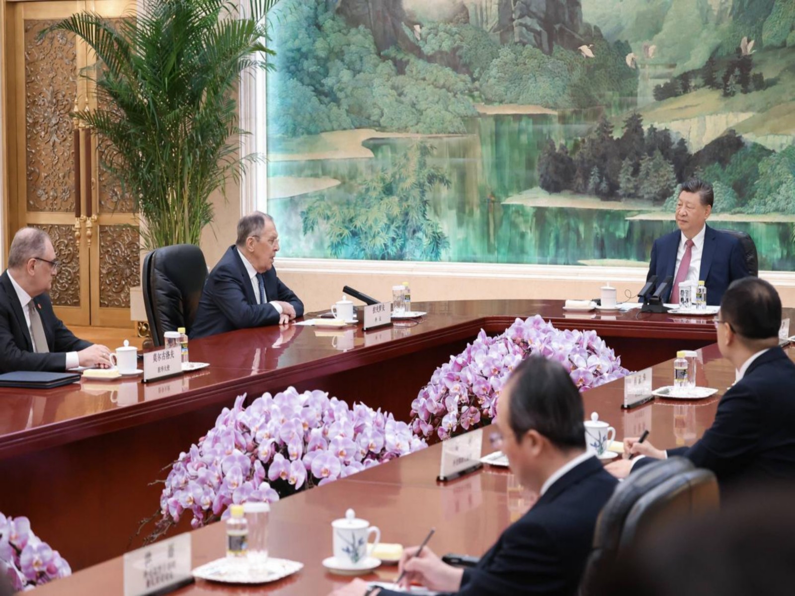 Russia's Foreign Minister Sergey Lavrov meets Xi Jinping (Photo/MFA Russia) Russia's Foreign Minister Sergey Lavrov meets Xi Jinping (Photo/MFA Russia)