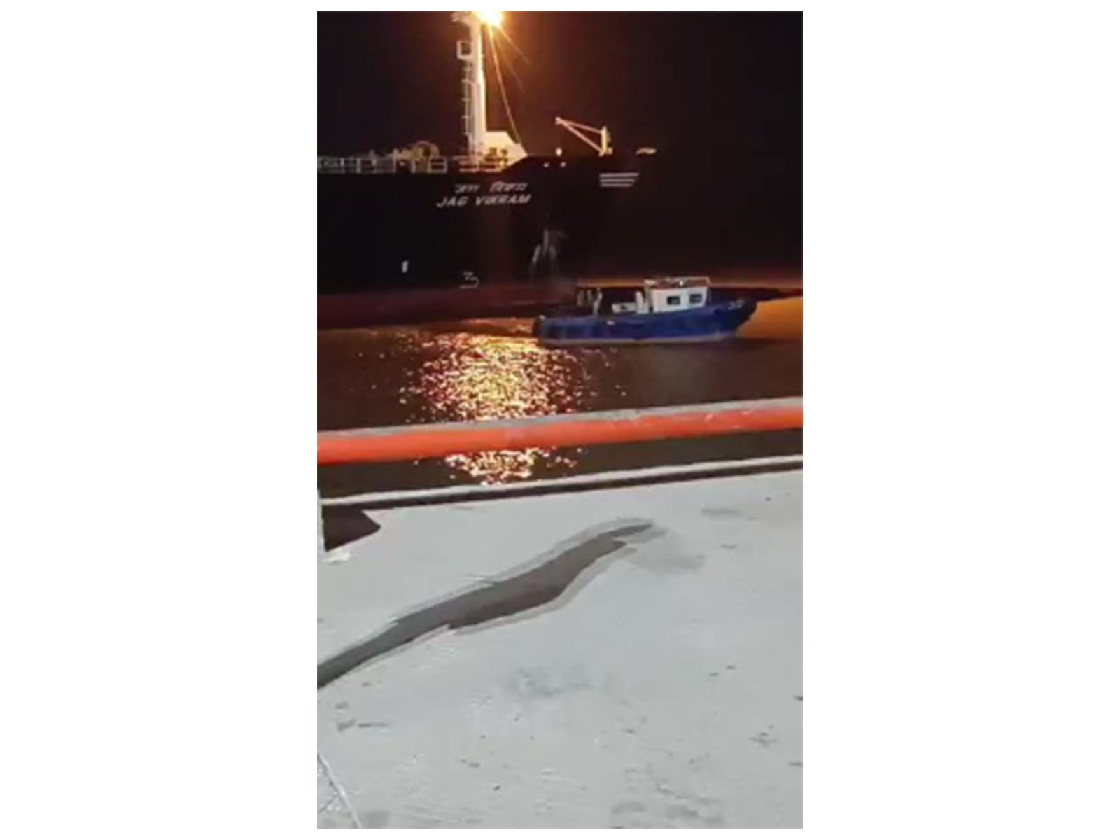 Visual of LPG vessel 'Jag Vikram' (Photo/ANI) Visual of LPG vessel 'Jag Vikram' (Photo/ANI)