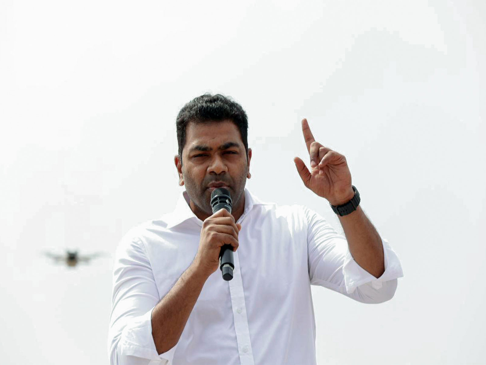 TVK leader Aadhav Arjuna (Photo/ANI)