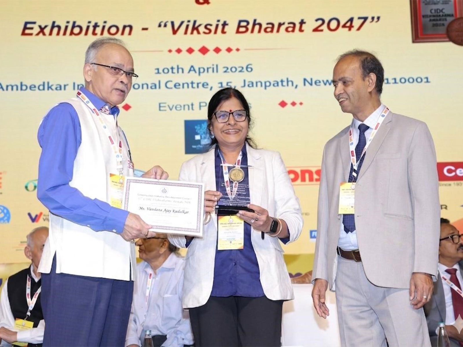 Jyoti Structures Limited bags three awards across key categories at the 17th CIDC Vishwakarma Awards 2026 Jyoti Structures Limited bags three awards across key categories at the 17th CIDC Vishwakarma Awards 2026