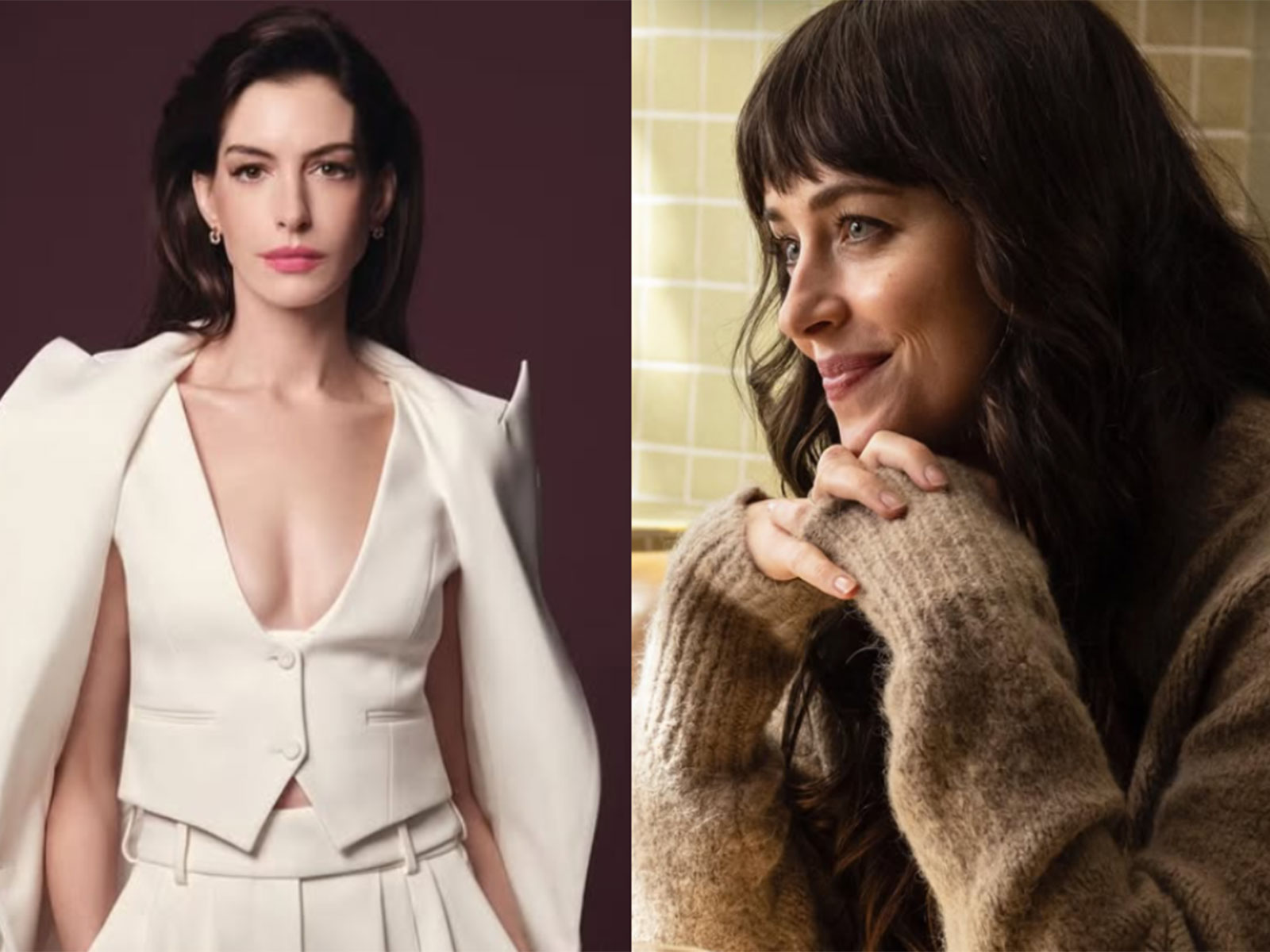 Anne Hathaway, Dakota Johnson (Photo/Instagram/@annehathaeway,@dakotajohnson) Anne Hathaway, Dakota Johnson (Photo/Instagram/@annehathaeway,@dakotajohnson)