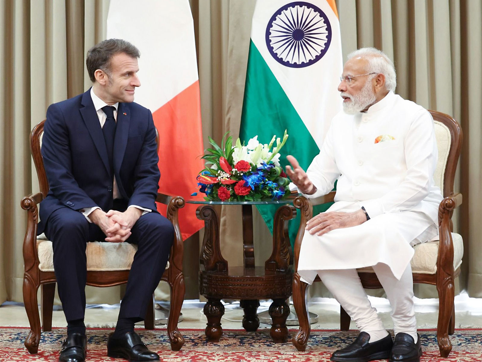 French President Emmanuel Macron and Prime Minister Narendra Modi (File Photo/X@narendramodi) French President Emmanuel Macron and Prime Minister Narendra Modi (File Photo/X@narendramodi)