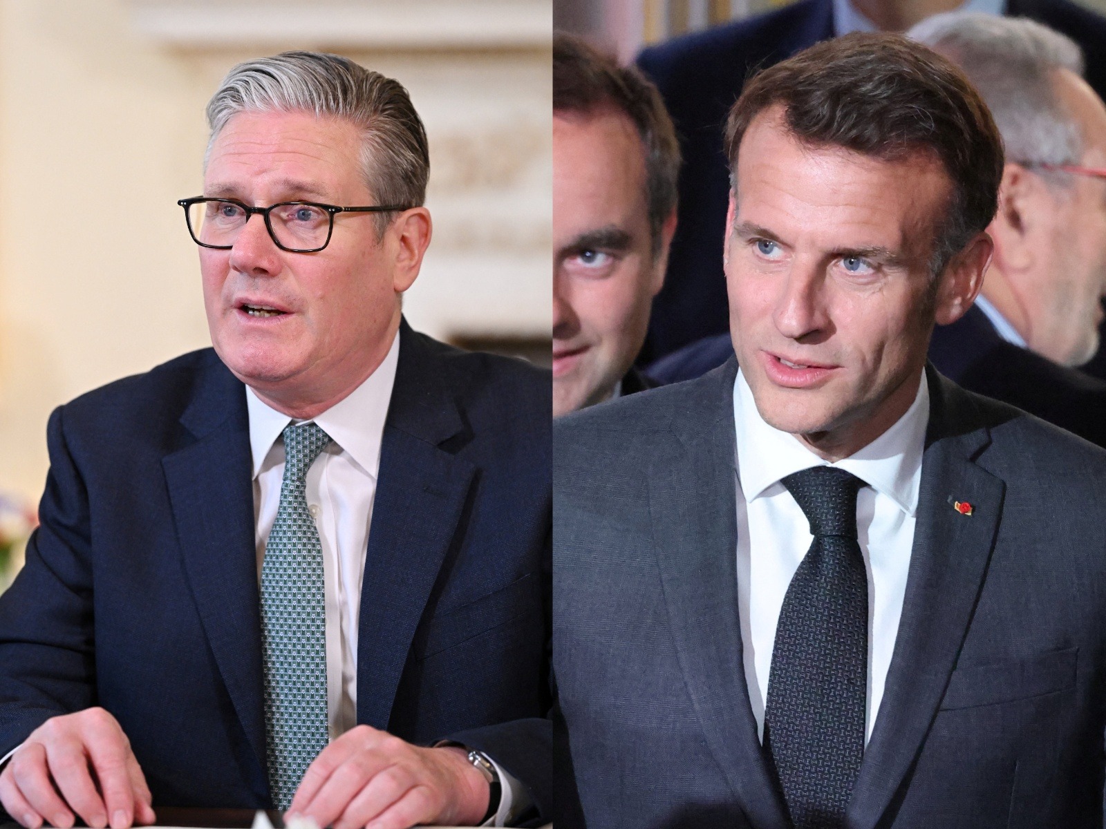 British Prime Minister Keir Starmer and French President Emmanuel Macron (Photo/Reuters) British Prime Minister Keir Starmer and French President Emmanuel Macron (Photo/Reuters)