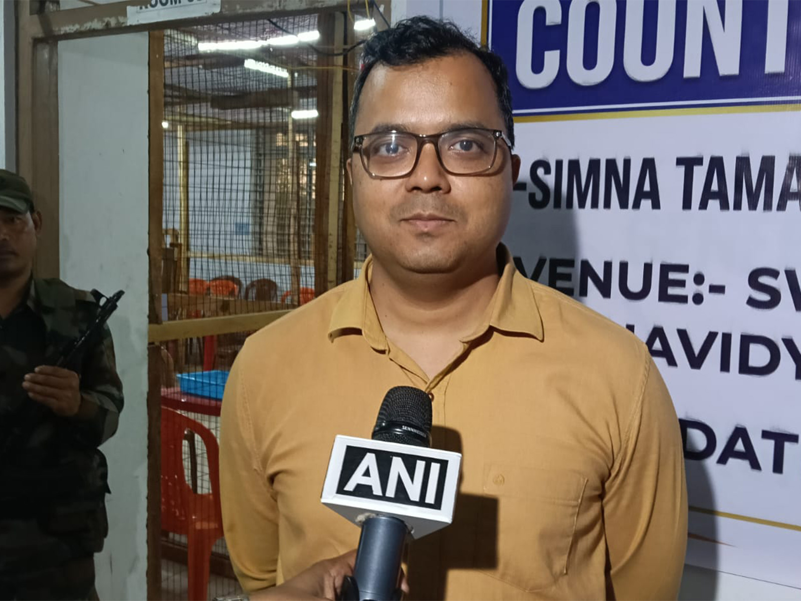 West Tripura District Election Officer and District Magistrate, Vishal Kumar (Photo/ANI)