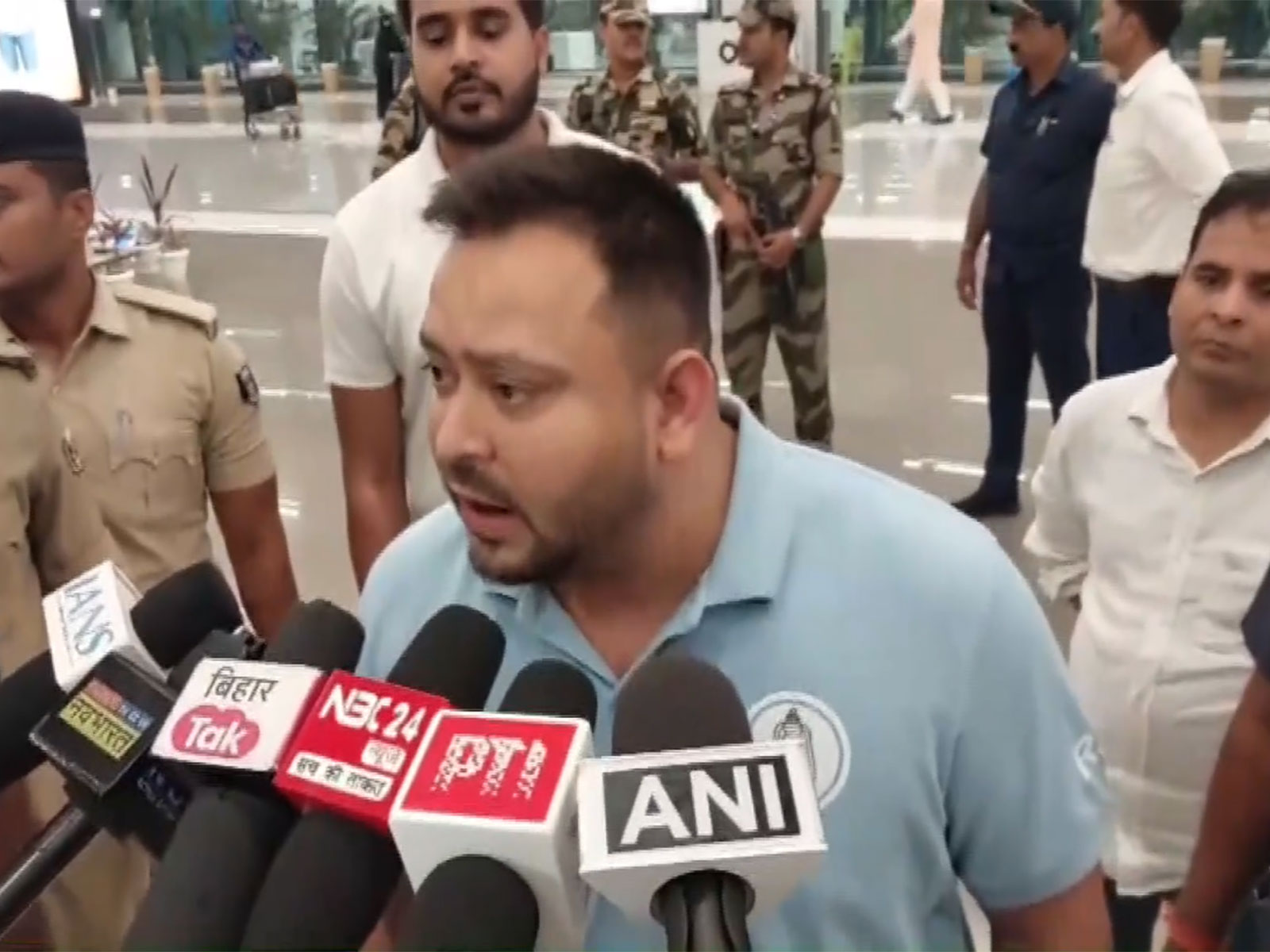 RJD leader Tejaswi Yadav (Photo/ANI) RJD leader Tejaswi Yadav (Photo/ANI)