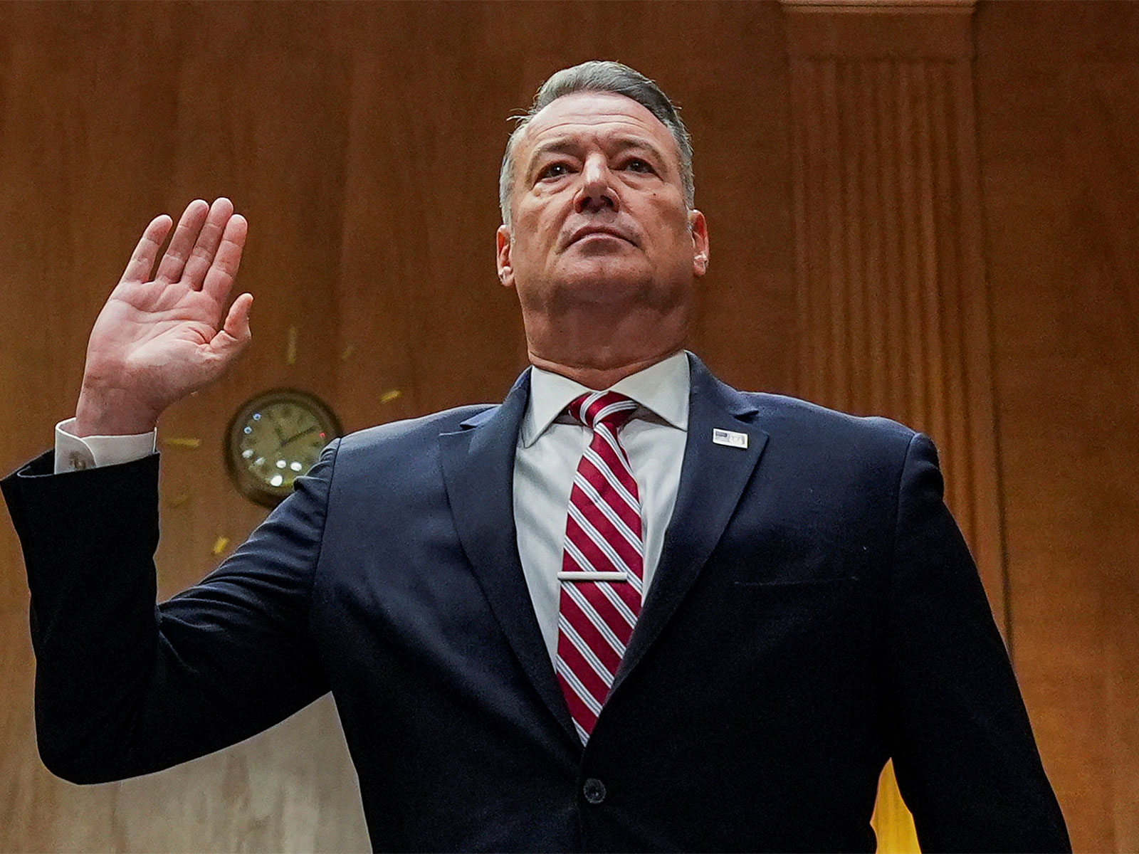 Acting Director of US Immigration and Customs Enforcement (ICE) Todd Lyons (File Photo/Reuters) Acting Director of US Immigration and Customs Enforcement (ICE) Todd Lyons (File Photo/Reuters)