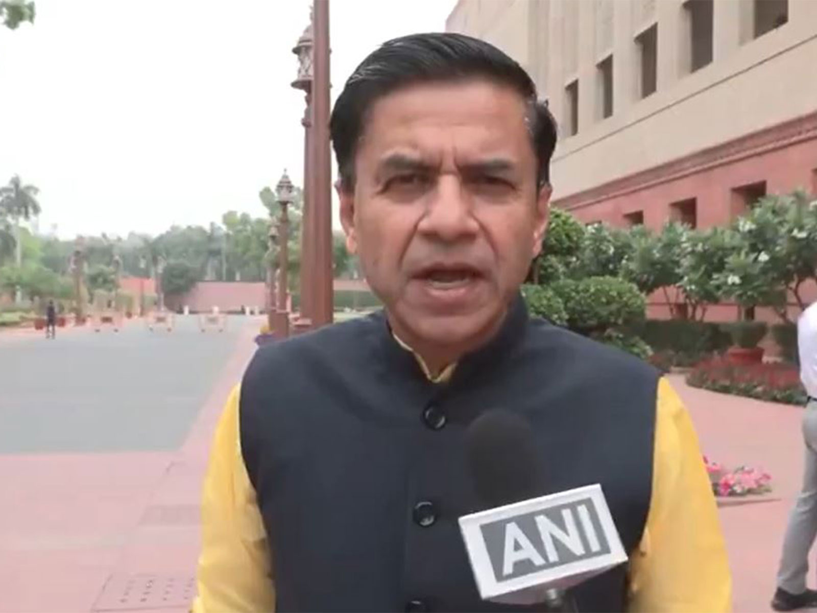 BJP MP Shashank Mani Tripathi (Photo/ANI) BJP MP Shashank Mani Tripathi (Photo/ANI)