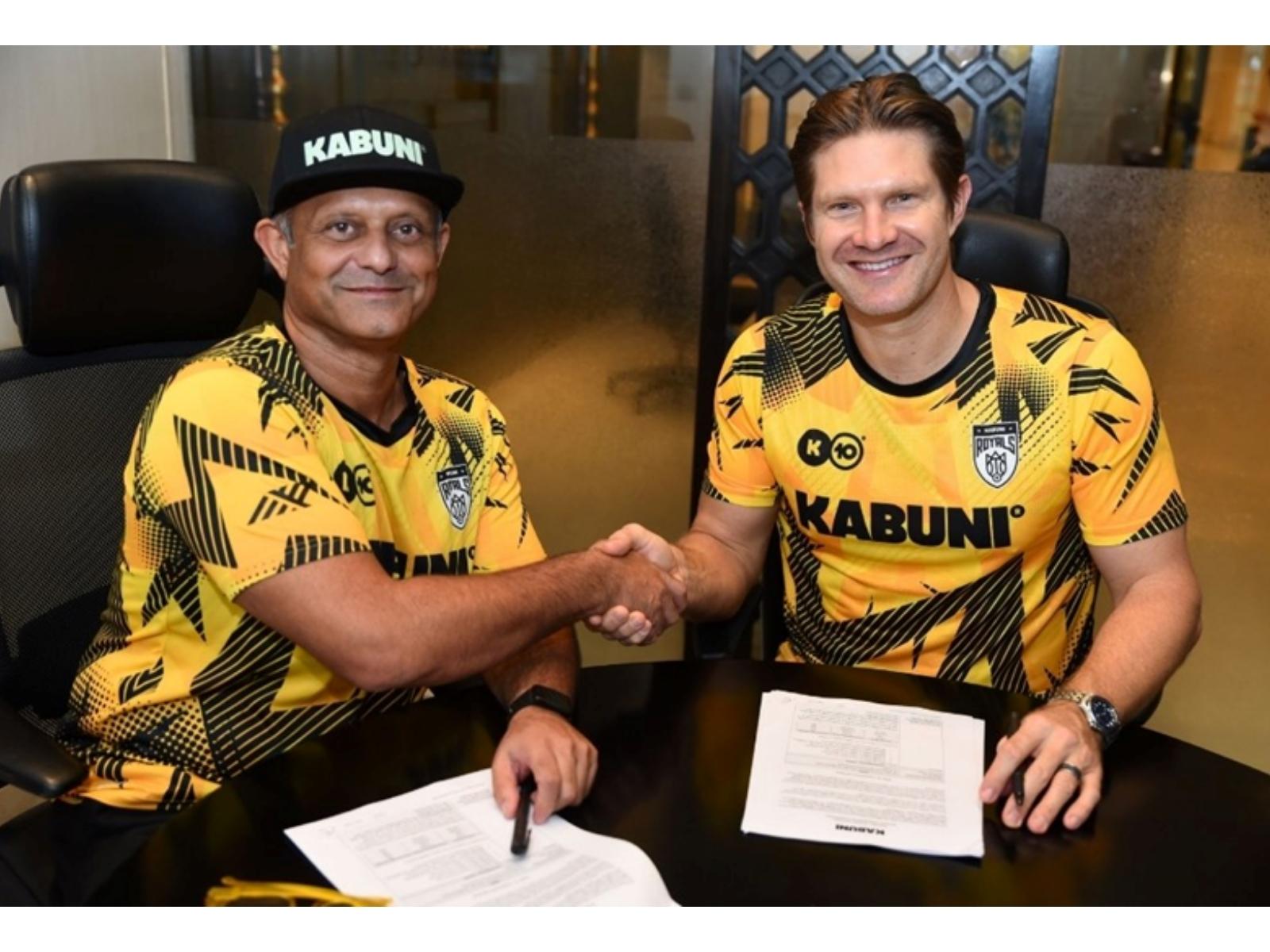 Kabuni's Nimesh Patel & Shane Watson