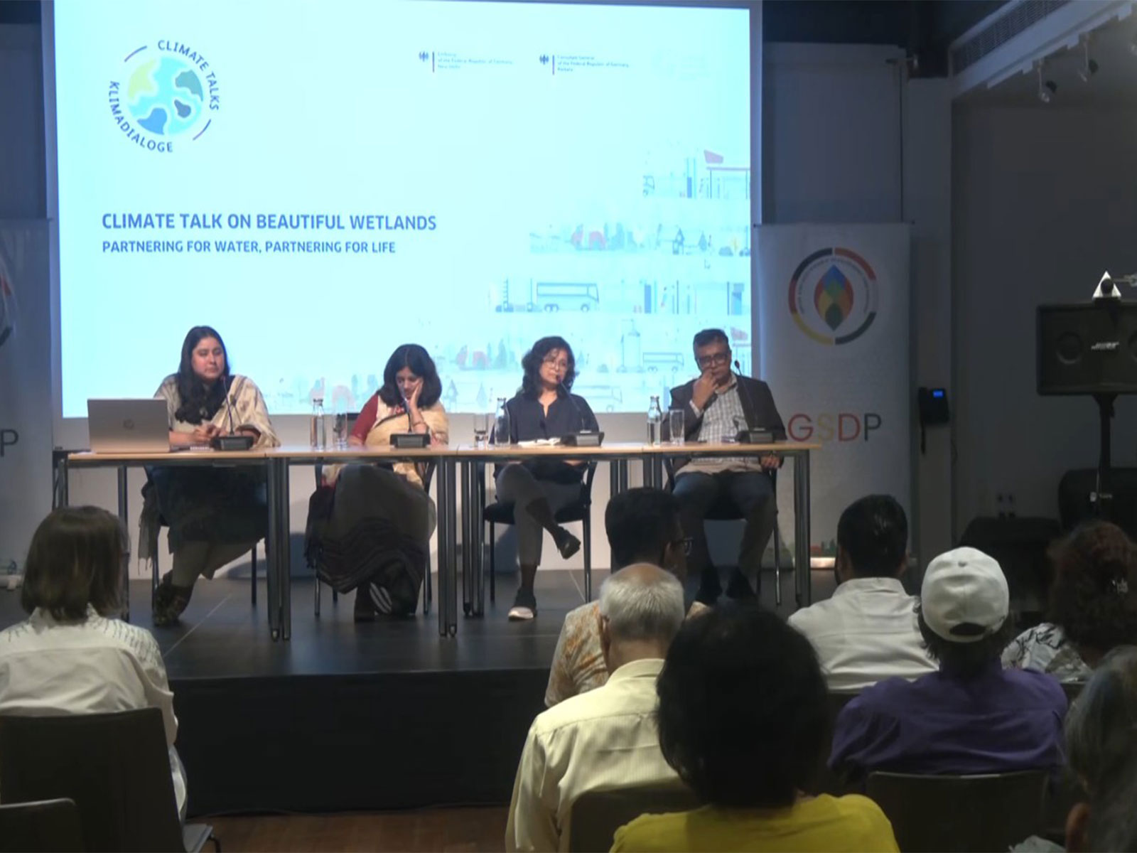 Panellists of “Beautiful Wetlands: Partnering for Water, Partnering for Life” (Photo/ANI) Panellists of “Beautiful Wetlands: Partnering for Water, Partnering for Life” (Photo/ANI)