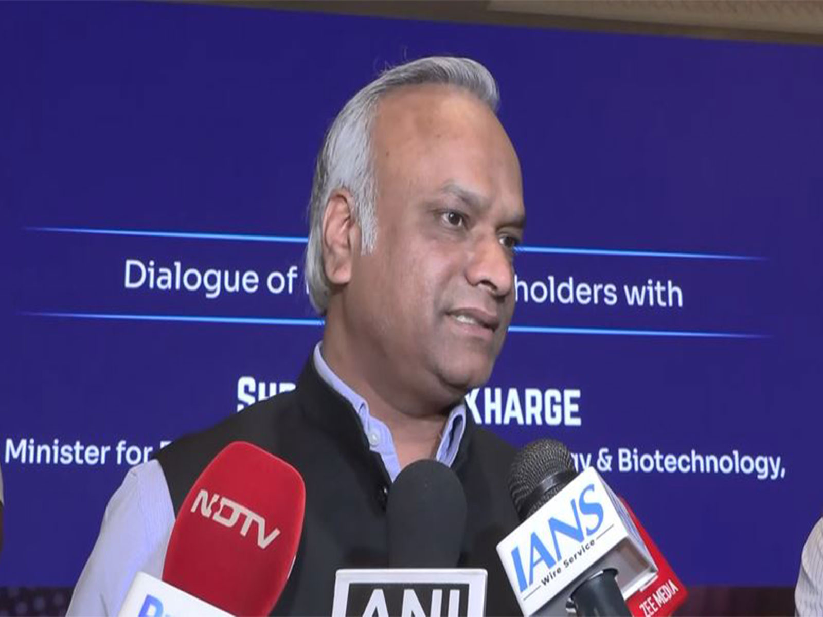 Priyank Kharge, Minister of Rural Development and Panchayat Raj of Karnataka (Photo/ANI) Priyank Kharge, Minister of Rural Development and Panchayat Raj of Karnataka (Photo/ANI)