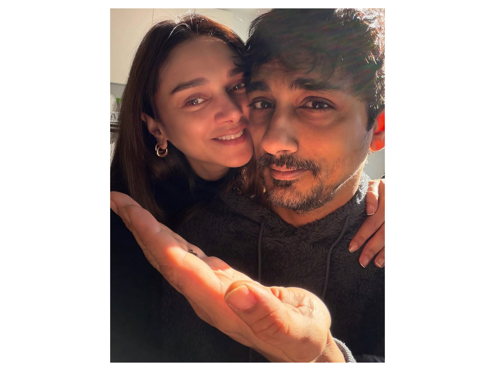 Aditi Rao Hydari wishes Siddharth (Photo/Instagram@aditiraohydari) Aditi Rao Hydari wishes Siddharth (Photo/Instagram@aditiraohydari)