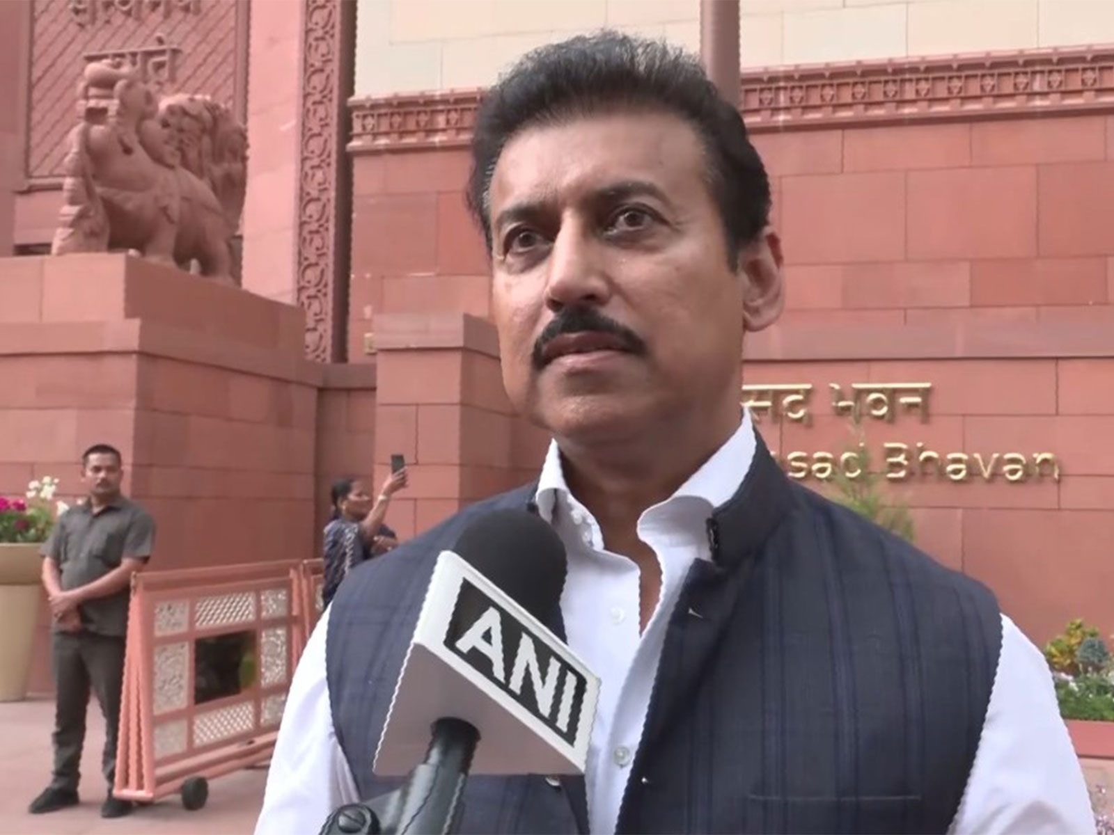 Rajasthan minister Rajyavardhan Singh Rathore (Photo/ANI) Rajasthan minister Rajyavardhan Singh Rathore (Photo/ANI)