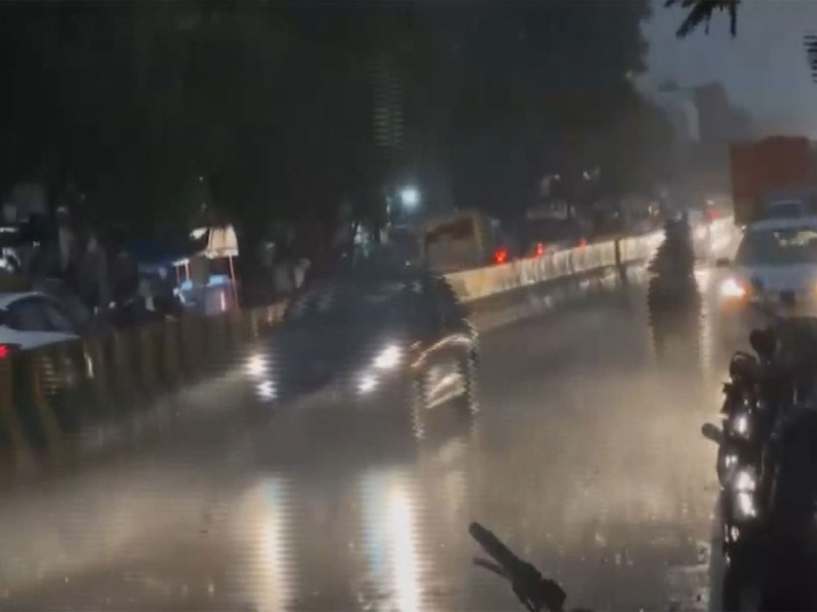 Visuals from R K Puram area, New Delhi (Photo/ANI) Visuals from R K Puram area, New Delhi (Photo/ANI)