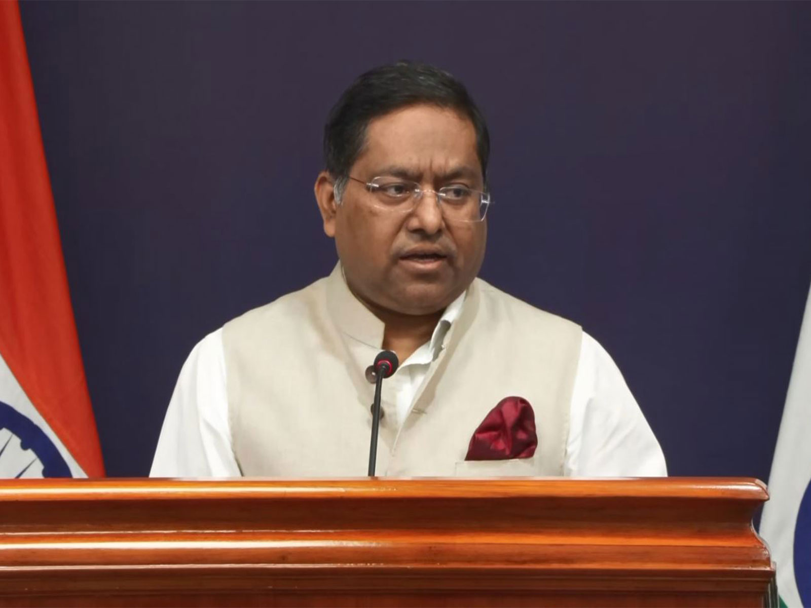 MEA Spokesperson Randhir Jaiswal (Photo/YouTube/MEAIndia) MEA Spokesperson Randhir Jaiswal (Photo/YouTube/MEAIndia)