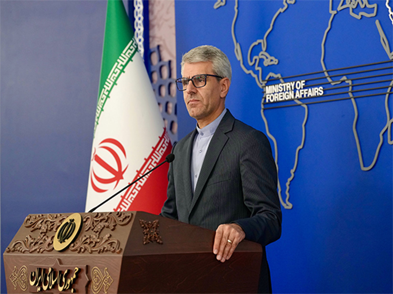 Iran’s Spokesperson for the Ministry of Foreign Affairs Esmaeil Baghaei (Image: X@IRIMFA_EN) Iran’s Spokesperson for the Ministry of Foreign Affairs Esmaeil Baghaei (Image: X@IRIMFA_EN)