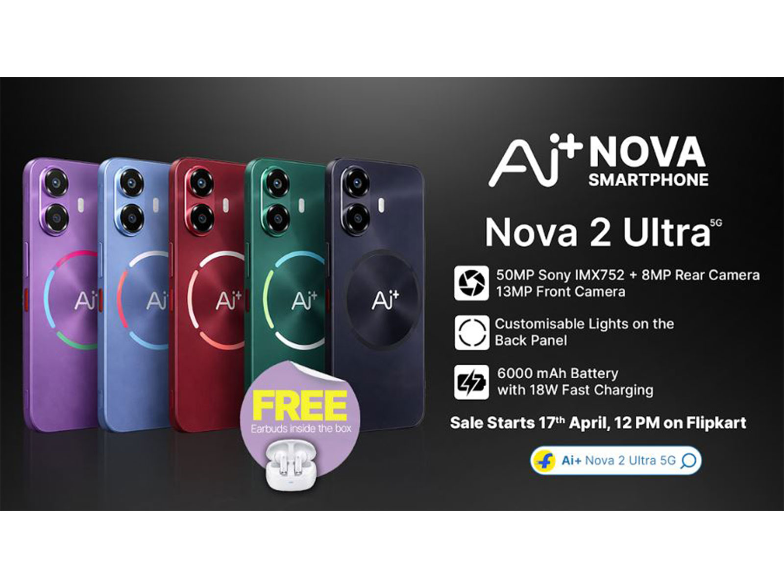 Ai+ Nova 2 Ultra goes on sale Ai+ Nova 2 Ultra goes on sale