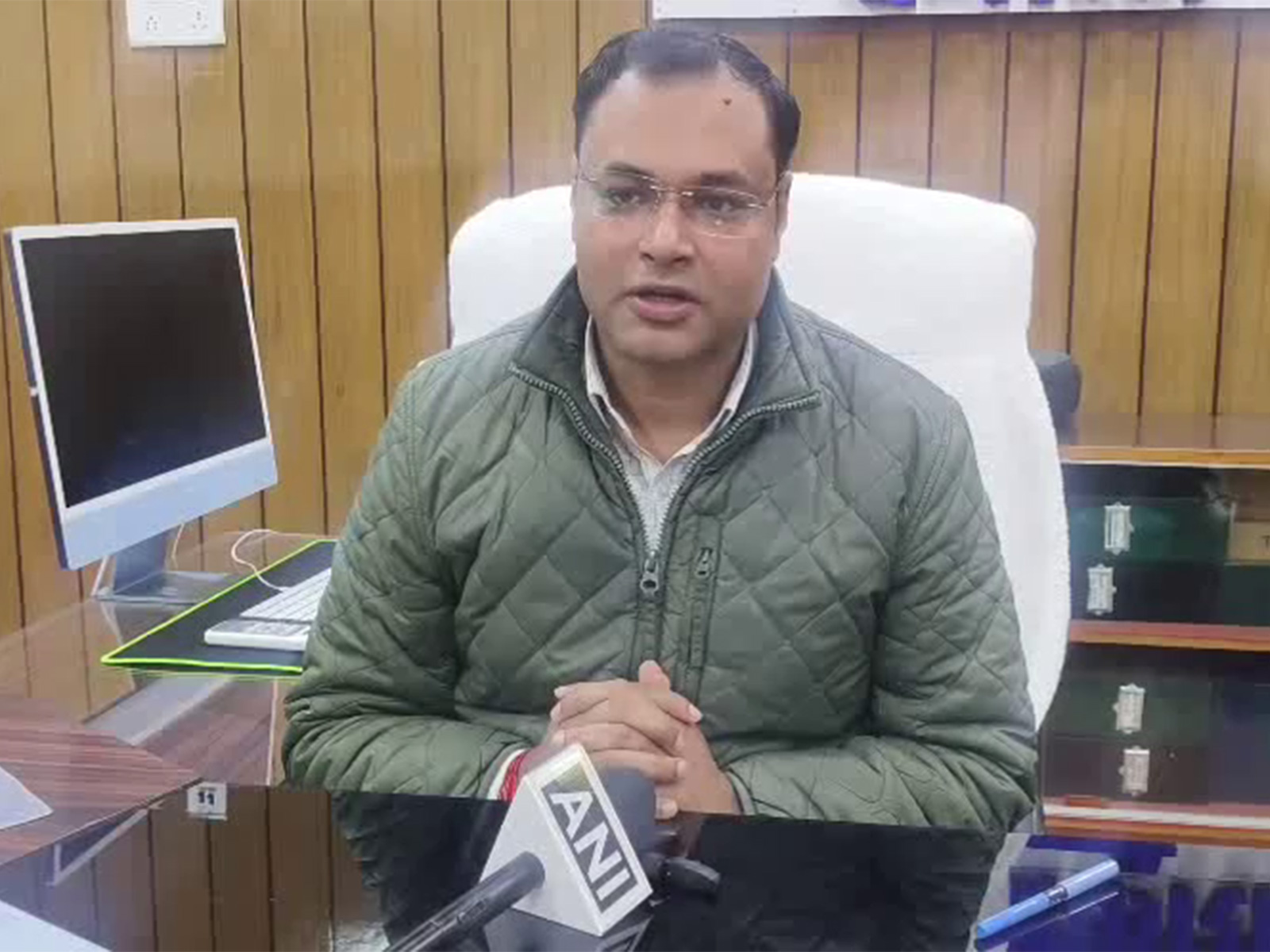 Chamoli District Magistrate Gaurav Kumar (Photo/ANI)