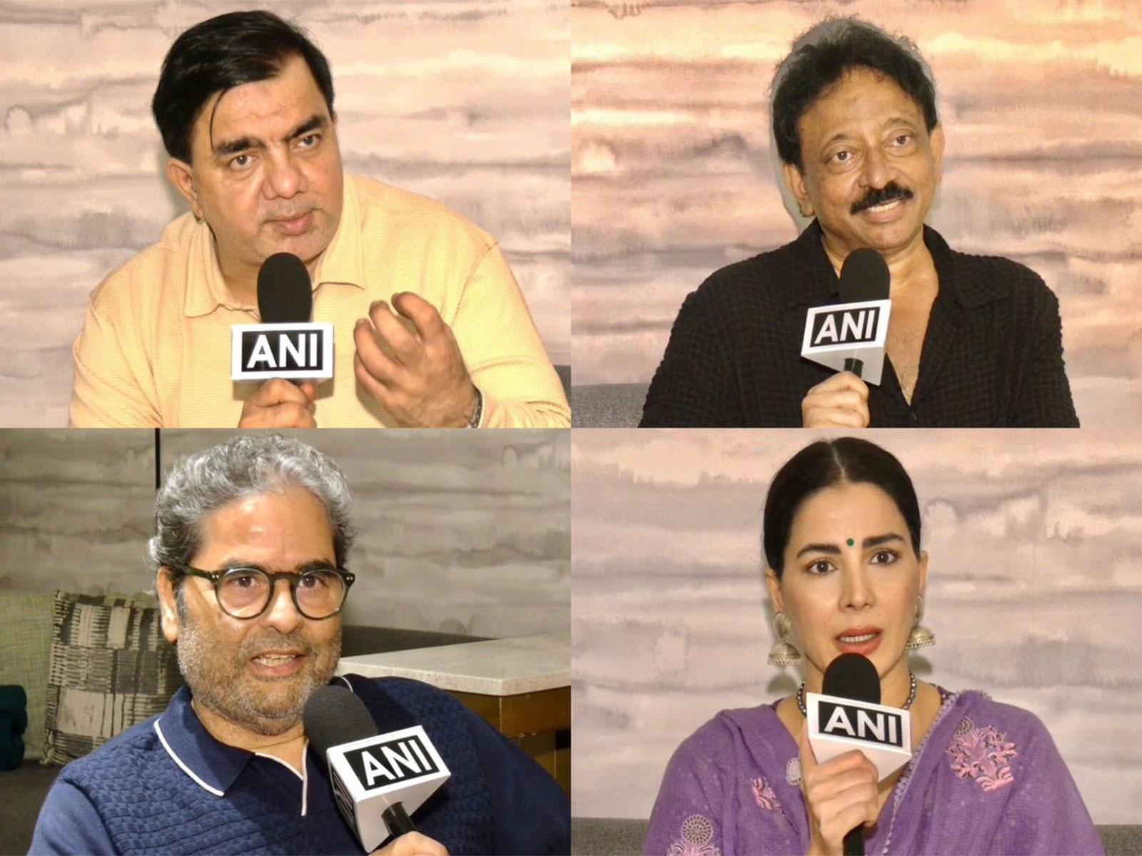 S Hussain Zaidi, Ram Gopal Varma, Vishal Bhardwaj and Kirti Kulhari (Photos/ANI) S Hussain Zaidi, Ram Gopal Varma, Vishal Bhardwaj and Kirti Kulhari (Photos/ANI)