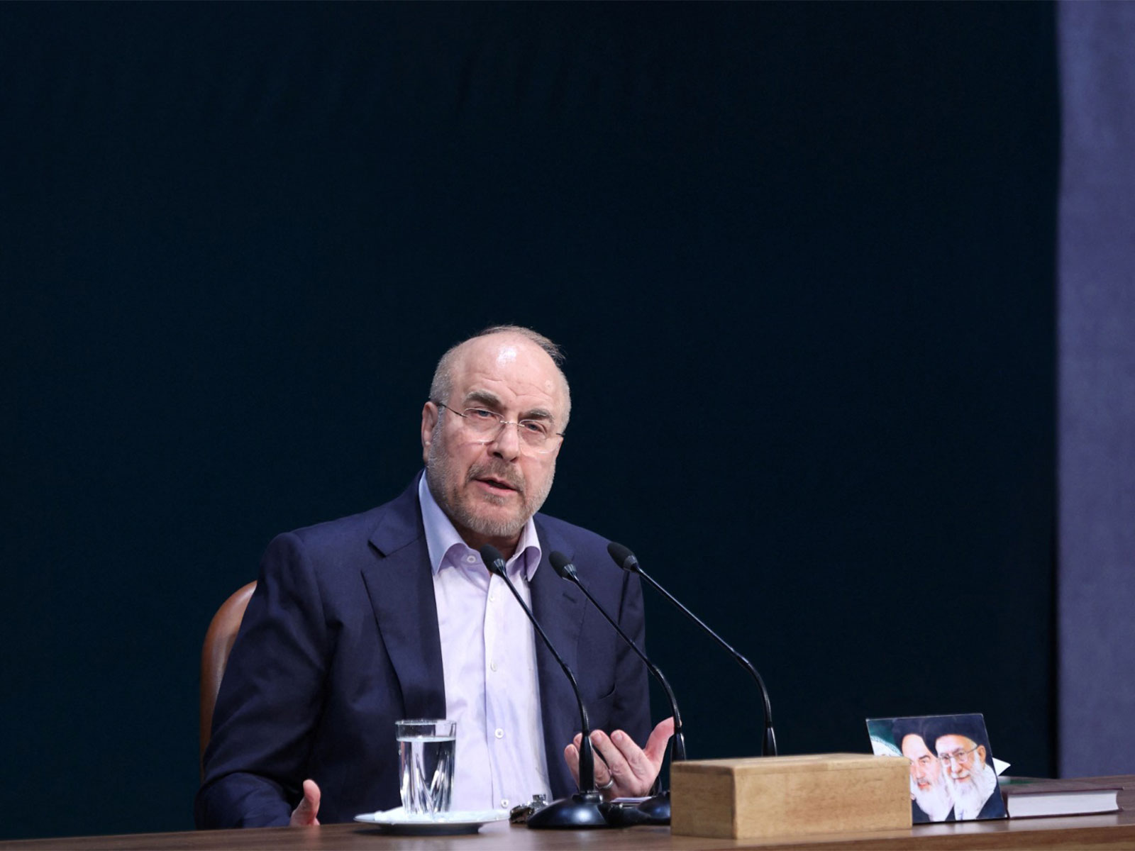 Iranian Parliament speaker, Mohammad Bagher Ghalibaf (Photo/Reuters)