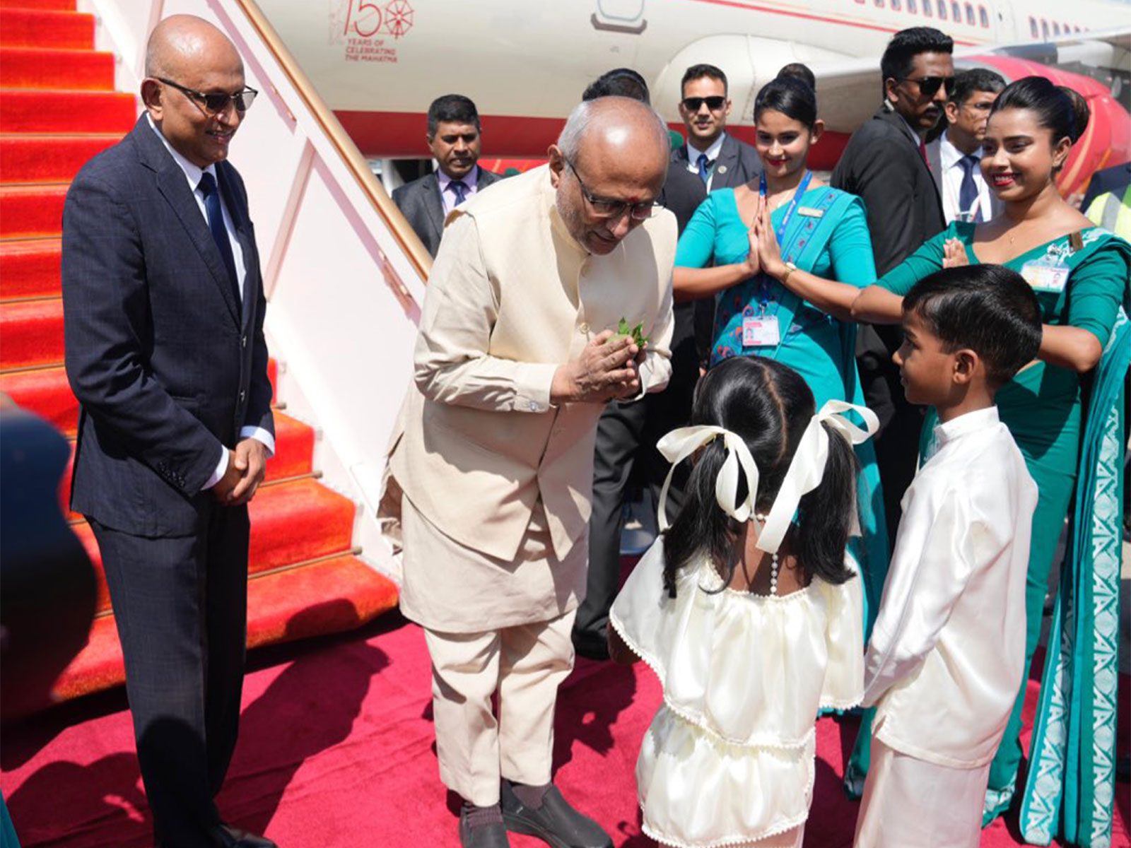 Vice President CP Radhakrishnan arrives in Sri Lanka for his first foreign visit (Photo/X/@MEAIndia)