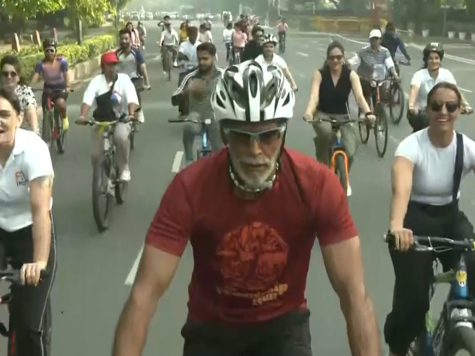 Milind Soman (Photo/ANI) Milind Soman (Photo/ANI)