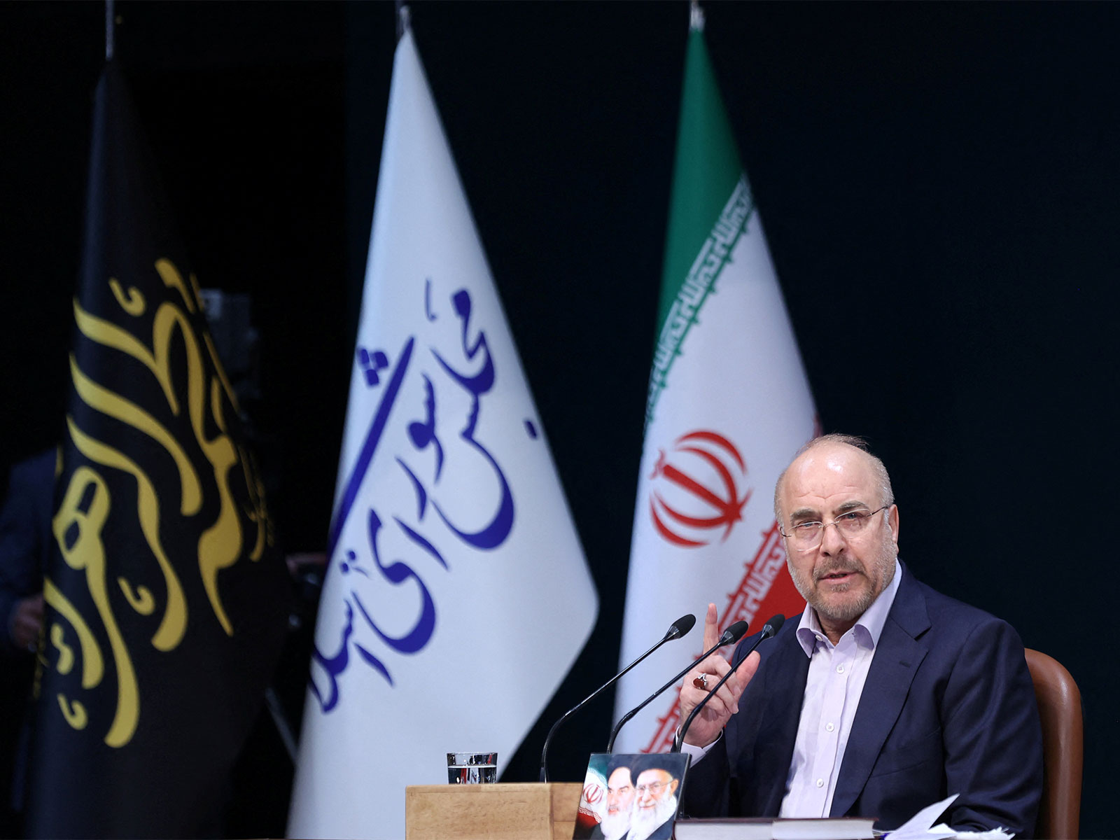 Iranian Parliament Speaker Mohammad Bagher Ghalibaf (Photo/Reuters) Iranian Parliament Speaker Mohammad Bagher Ghalibaf (Photo/Reuters)