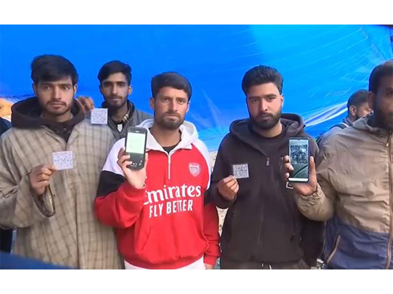 Authorities introduced a QR code scanning system in Pahalgam for security (Photo/ANI)