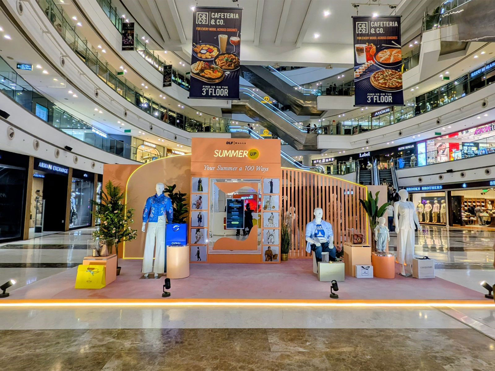 The campaign brings together curated fashion, AI-powered smart mirrors, interactive lookbooks and seamless in-mall shopping across DLF Malls The campaign brings together curated fashion, AI-powered smart mirrors, interactive lookbooks and seamless in-mall shopping across DLF Malls
