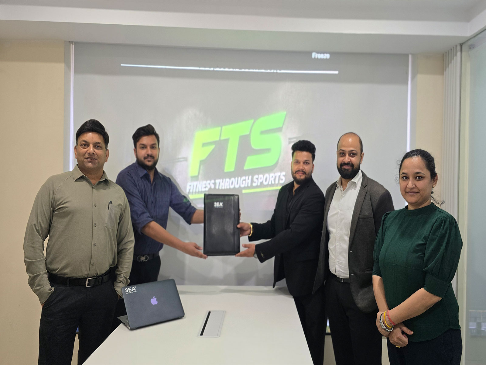 3EA Global Strategy Team and FTS Founder mark the launch of an AI-powered behavioral sports fitness platform integrating fitness into daily routines across India