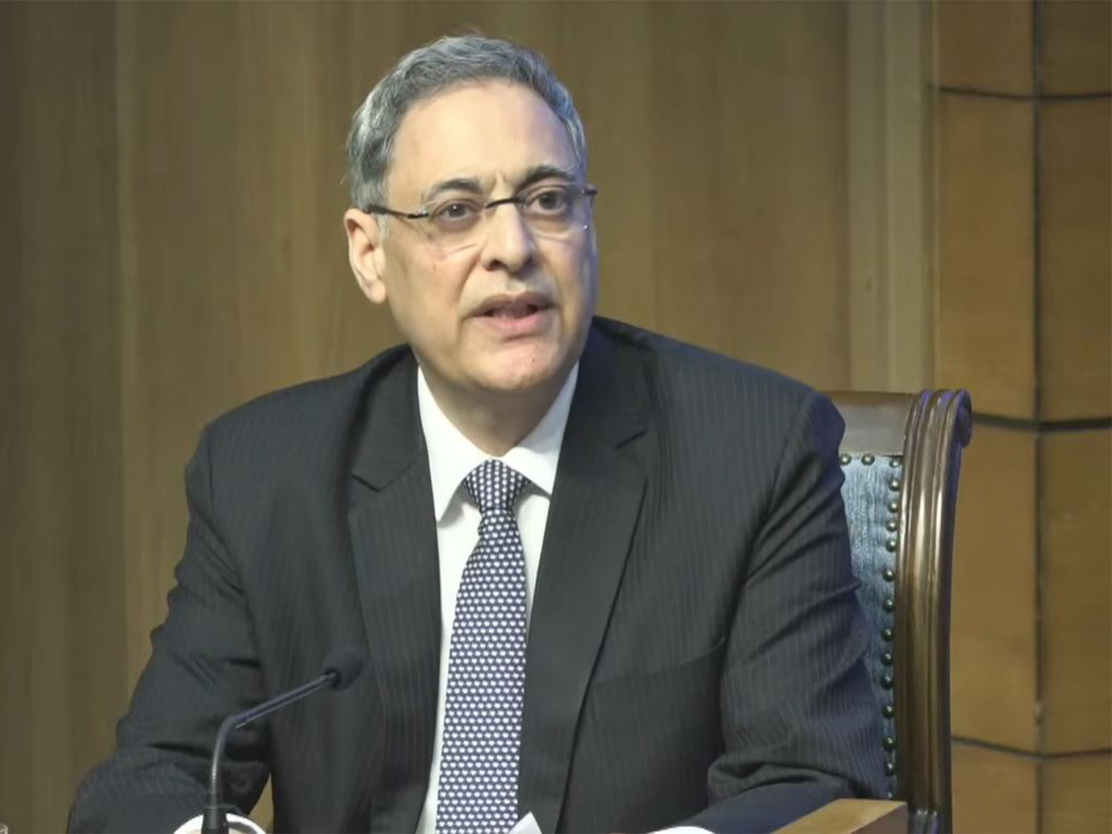 Aseem Mahajan, Joint Secretary (Gulf) in the MEA (Photo/YoutubePIBIndia) Aseem Mahajan, Joint Secretary (Gulf) in the MEA (Photo/YoutubePIBIndia)