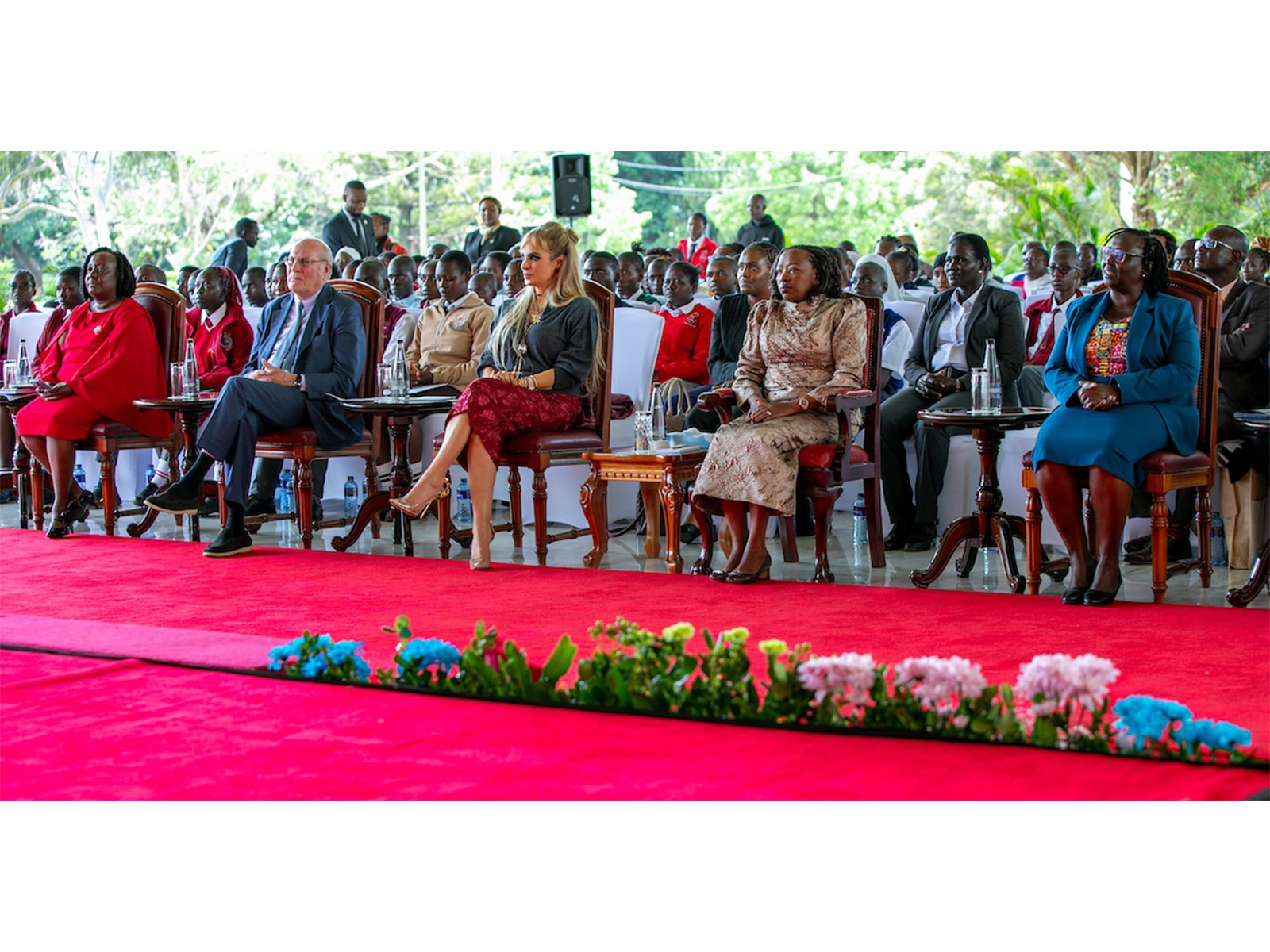 Merck Foundation Chairman and CEO with Kenya First Lady at Kenya State House during the launch of Educating Linda Program