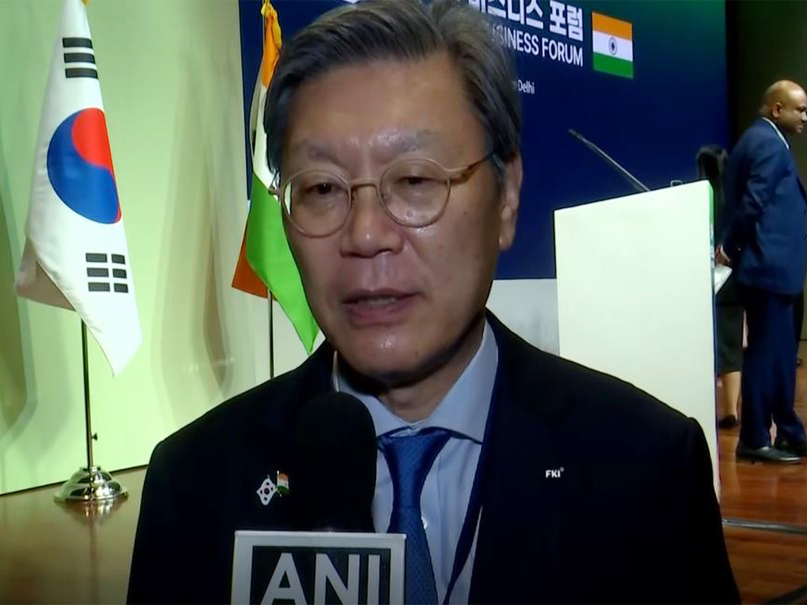 Kim Chang Beom, Vice Chairman and CEO of Federation of Korean Industries (Photo/ANI) Kim Chang Beom, Vice Chairman and CEO of Federation of Korean Industries (Photo/ANI)