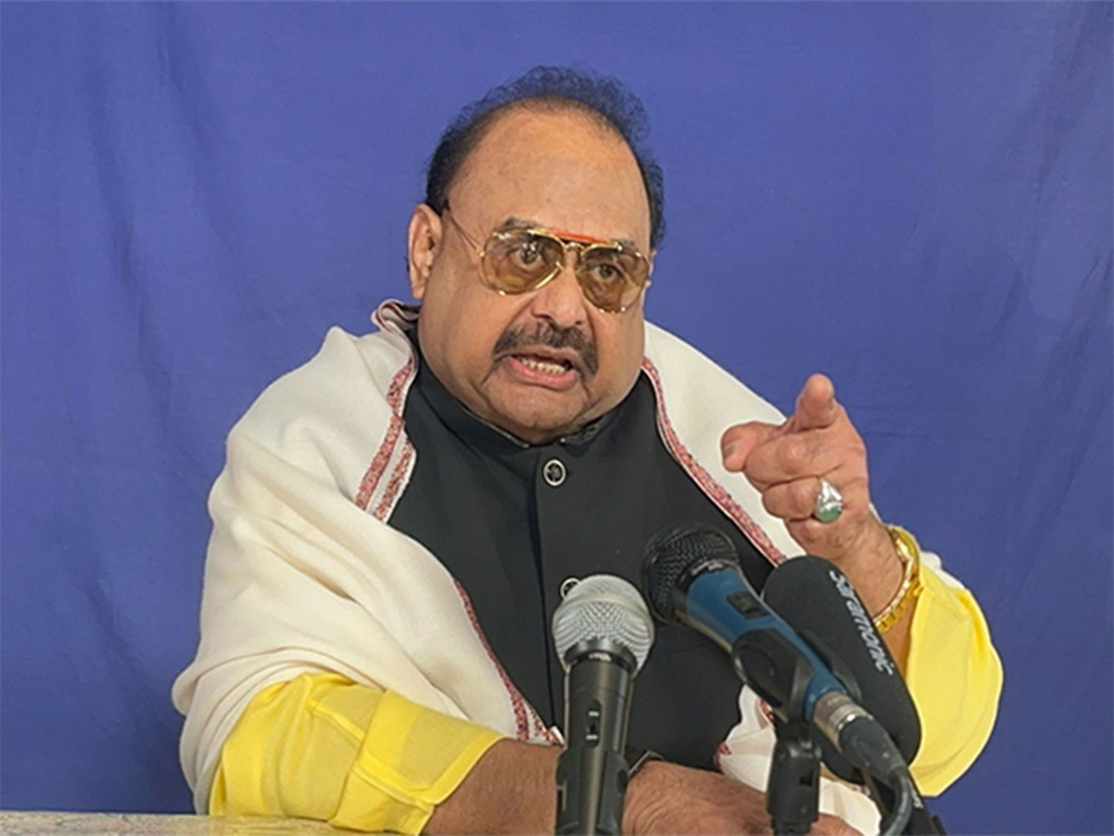 MQM founder Altaf Hussain (FilePhoto/ANI)