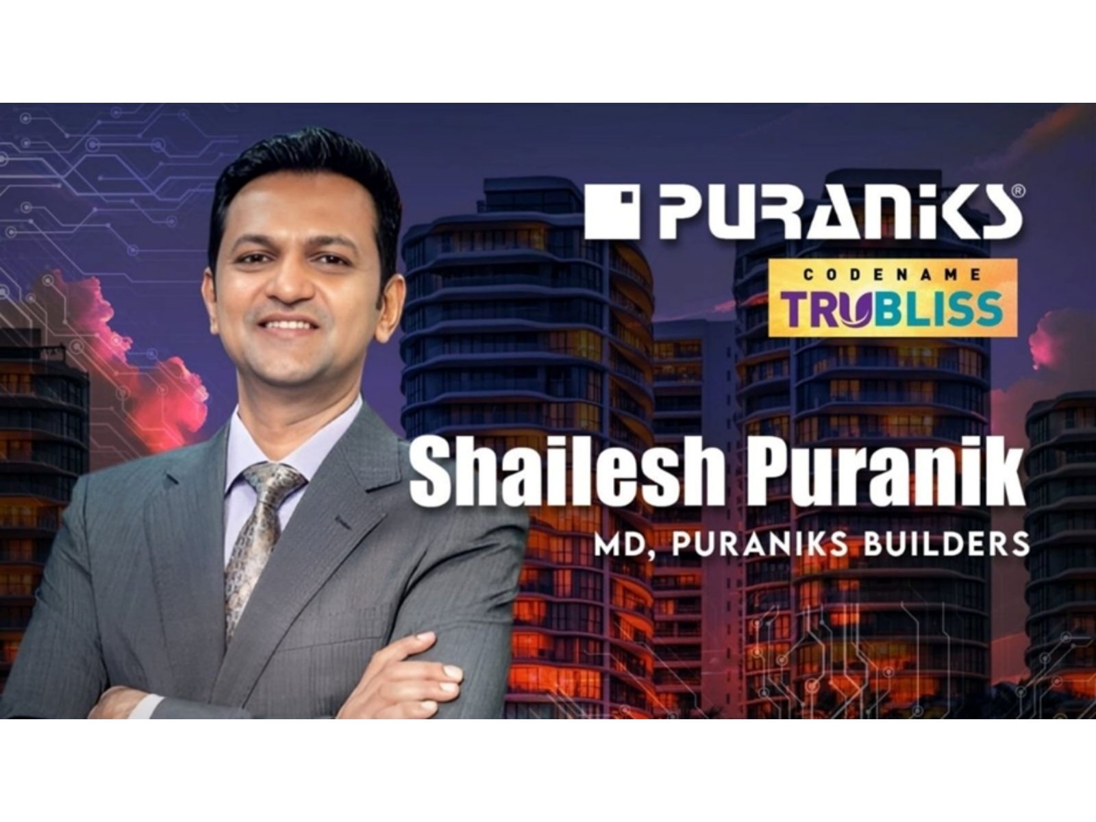 PURANIKS GROUP TO LAUNCH ₹800-CRORE ‘SELF-HEALING HOMES’ PROJECT IN THANE, AIMS TO REDEFINE MIDDLE-CLASS WELLNESS LIVING PURANIKS GROUP TO LAUNCH ₹800-CRORE ‘SELF-HEALING HOMES’ PROJECT IN THANE, AIMS TO REDEFINE MIDDLE-CLASS WELLNESS LIVING
