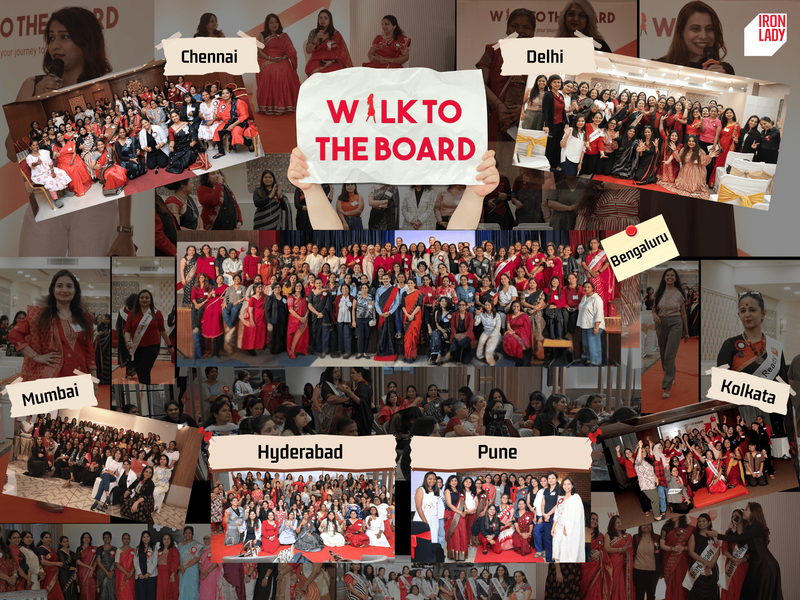 Iron Lady’s Walk to the Board united inspiring women across cities to lead boldly 