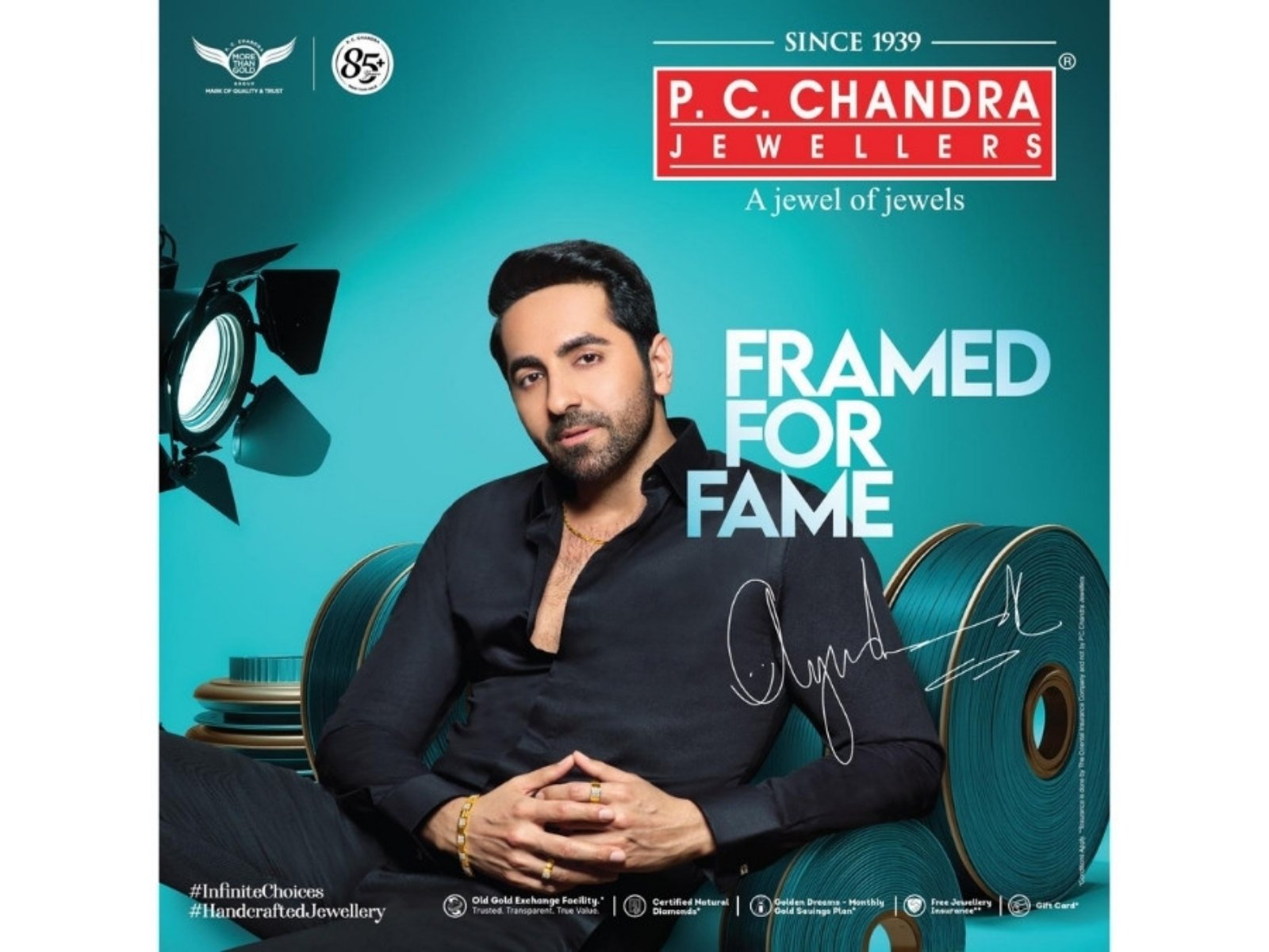 P. C. Chandra Jewellers Welcomes Bollywood Star Ayushmann Khurrana as Brand Ambassador, Accelerating Its Pan-India Expansion P. C. Chandra Jewellers Welcomes Bollywood Star Ayushmann Khurrana as Brand Ambassador, Accelerating Its Pan-India Expansion