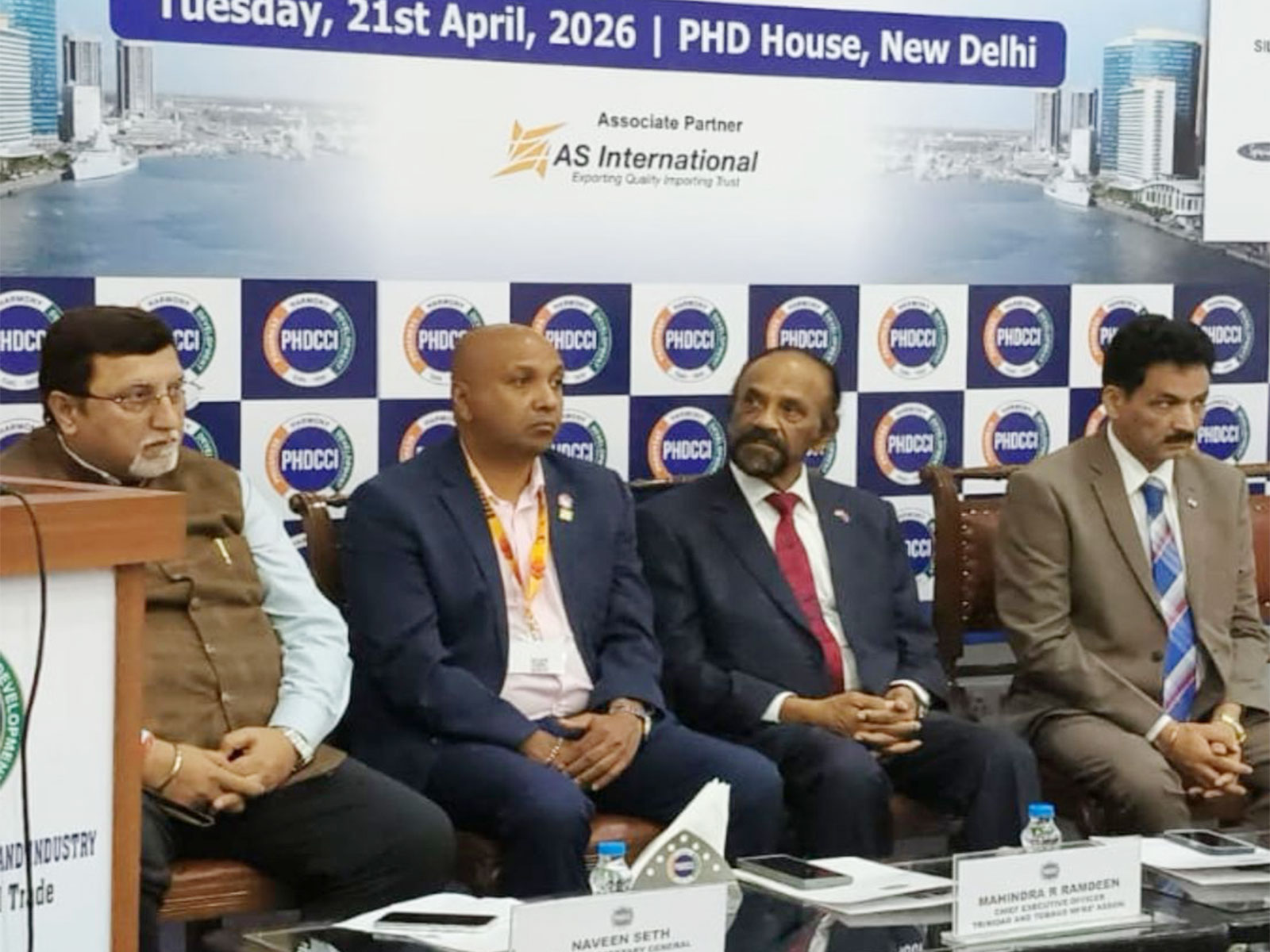 Trinidad and Tobago Manufacturer's Association to sign MoU with PHDCCI (Photo-ANI)