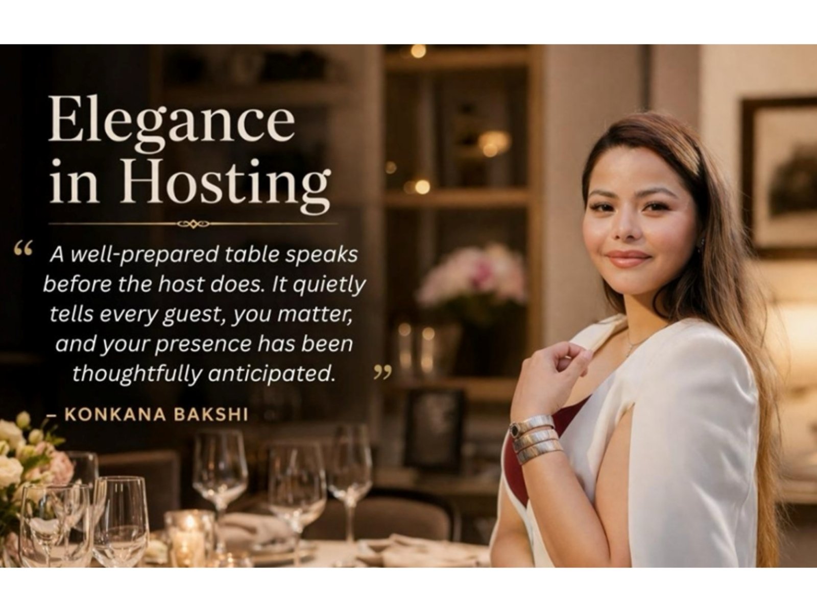 Social experts say the ability to host with grace and cultural intelligence is becoming one of the most valued skills of the modern era