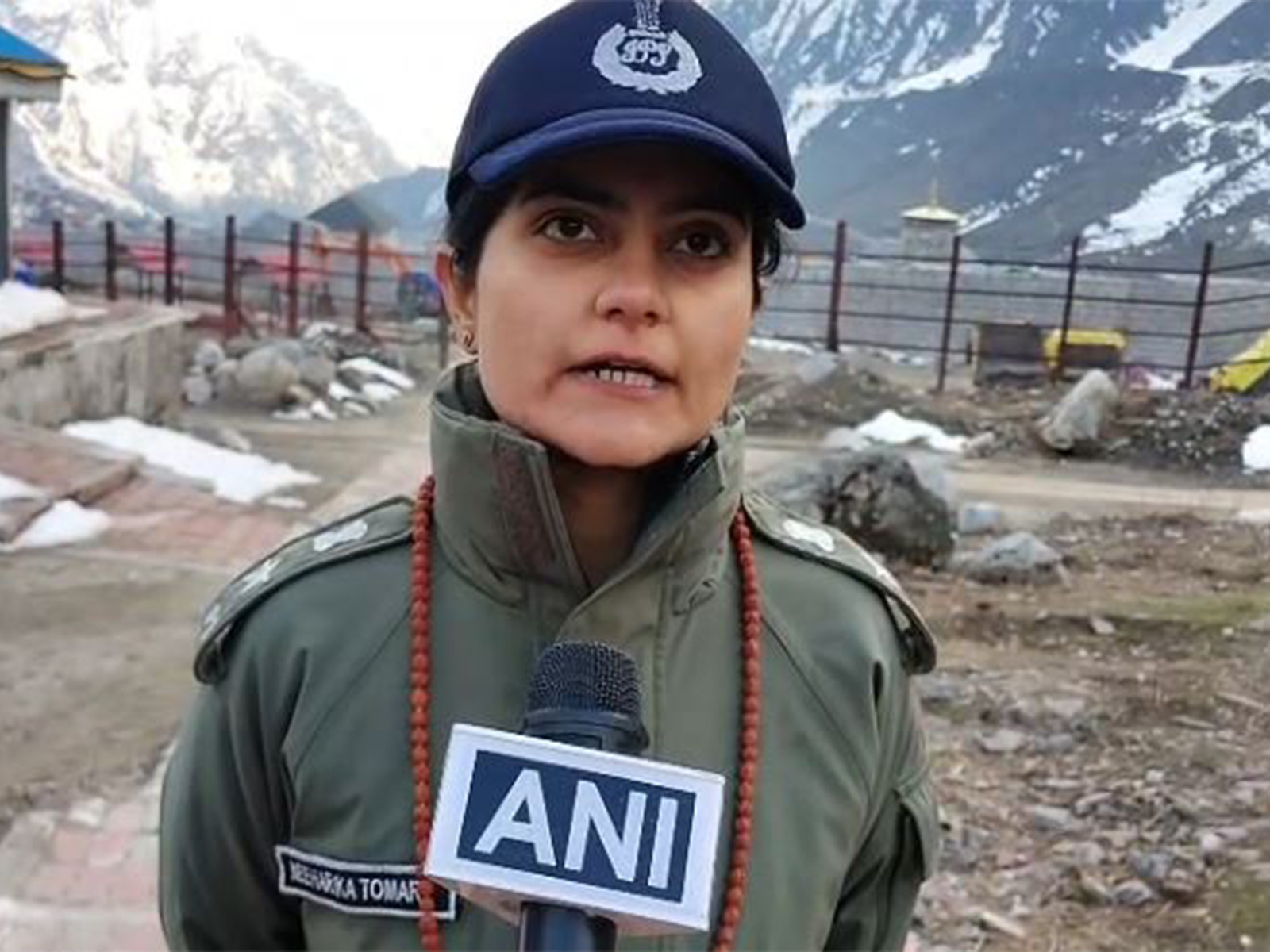 Rudraprayag Superintendent of Police Niharika Tomar (Photo/ANI)