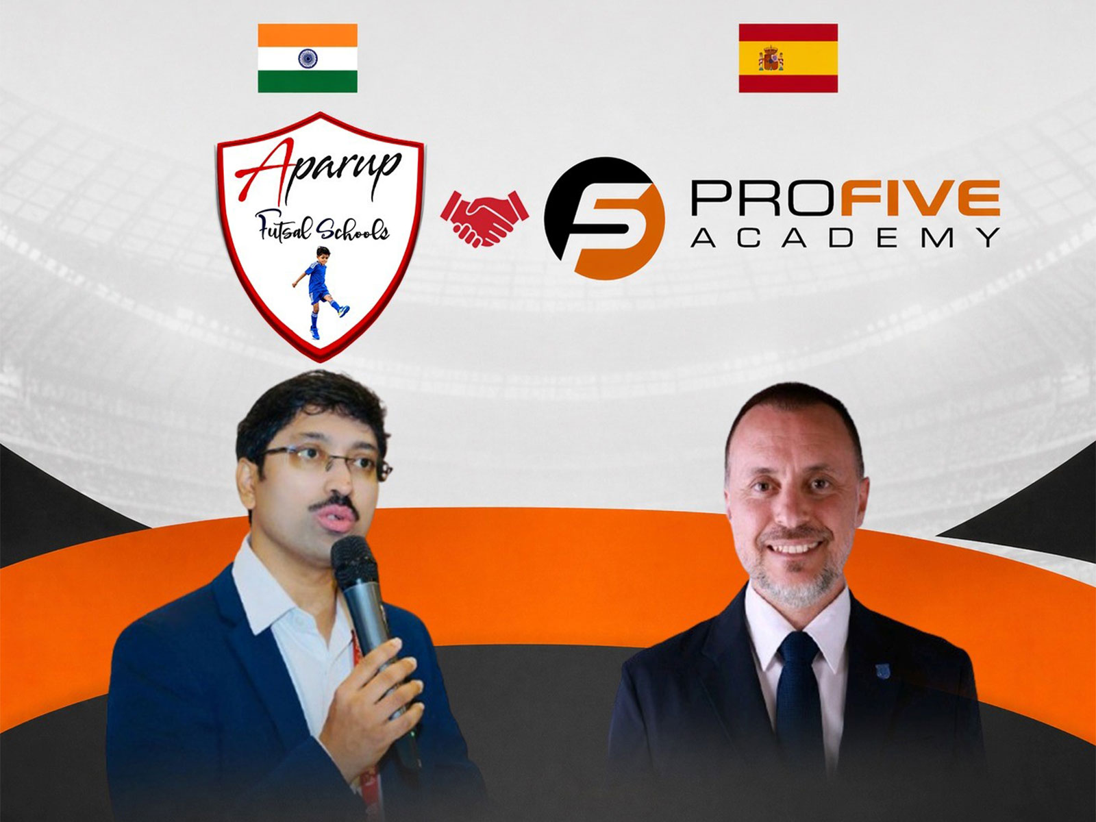 Aparup Futsal Schools India Launches Free Futsal Coaching Platform with Spain’s Profive Academy Aparup Futsal Schools India Launches Free Futsal Coaching Platform with Spain’s Profive Academy