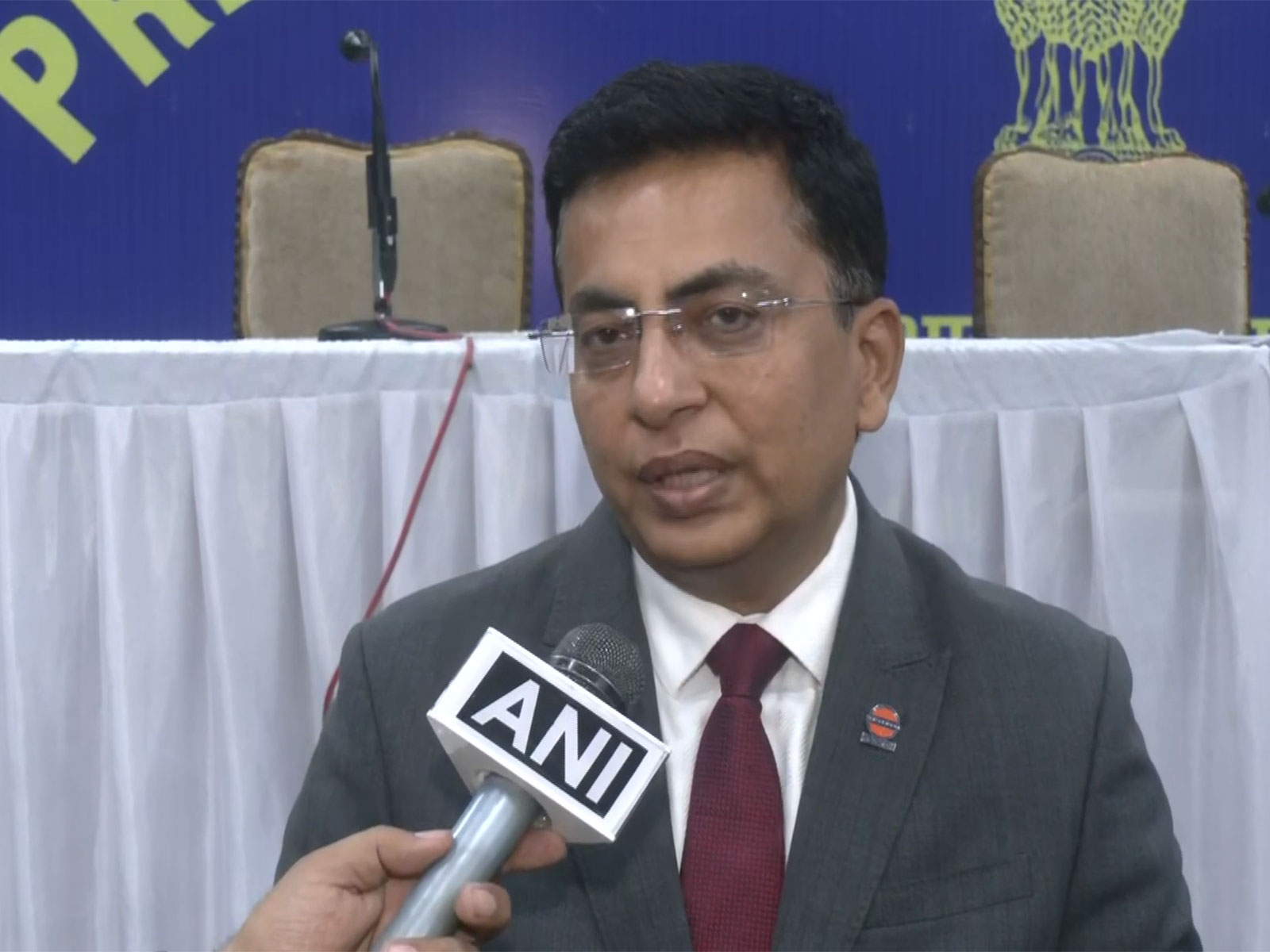 Ashutosh Gupta, Executive Director and State Head of IOCL (Photo/ANI) Ashutosh Gupta, Executive Director and State Head of IOCL (Photo/ANI)