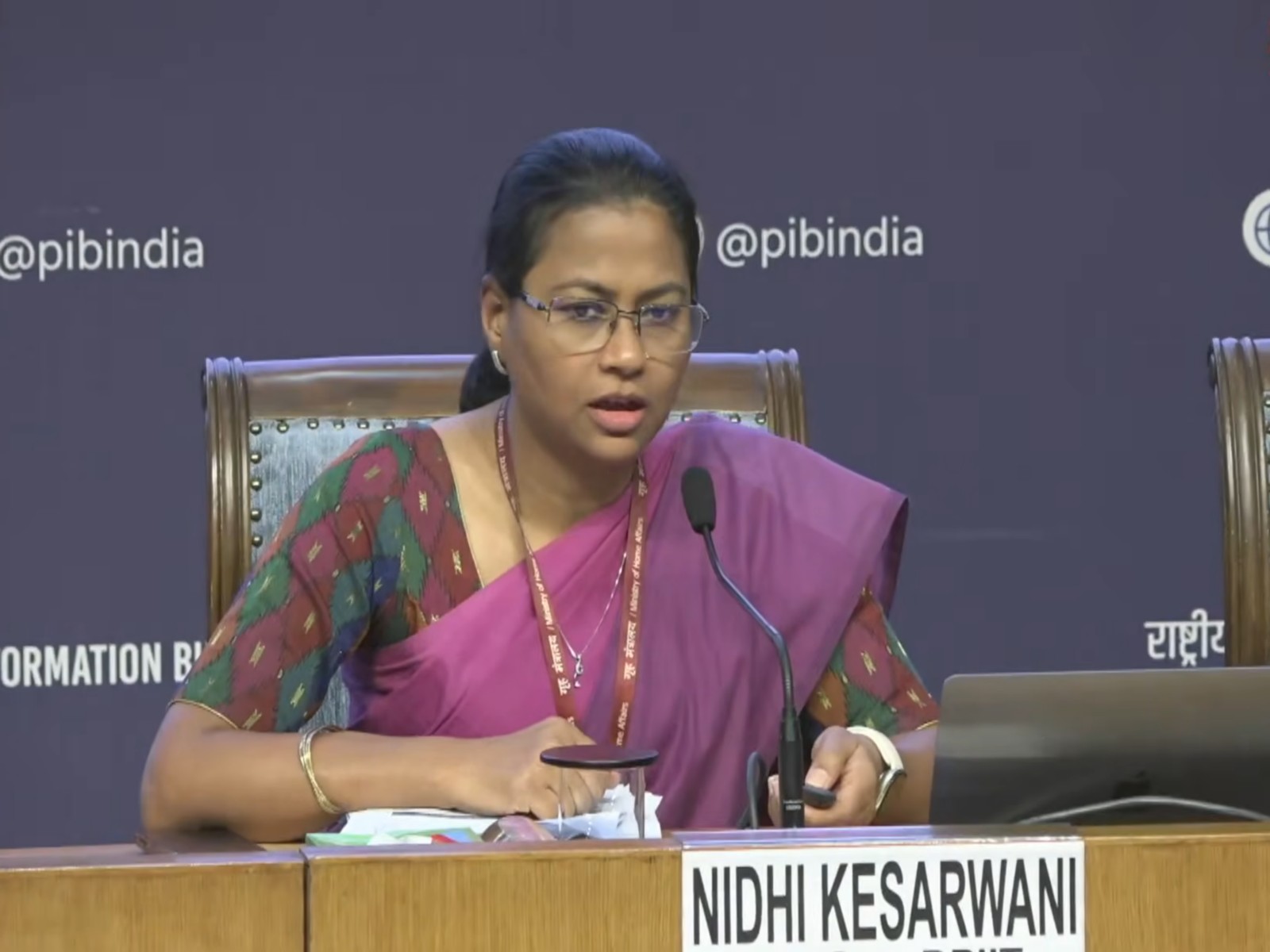 Nidhi Kesarwani, Joint Secretary, DPIIT (Photo/@pibindia) Nidhi Kesarwani, Joint Secretary, DPIIT (Photo/@pibindia)
