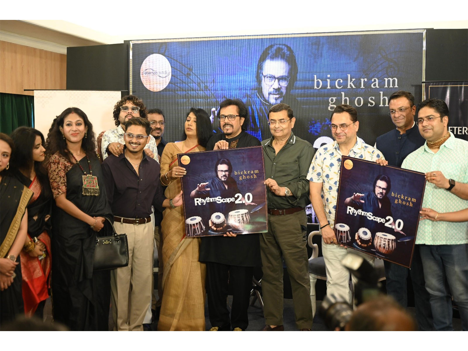 Marking the 25th Anniversary of Bickram Ghosh's fusion album and the band, a new album 'Rhythmscape 2.0' is Released featuring exciting music videos Marking the 25th Anniversary of Bickram Ghosh's fusion album and the band, a new album 'Rhythmscape 2.0' is Released featuring exciting music videos