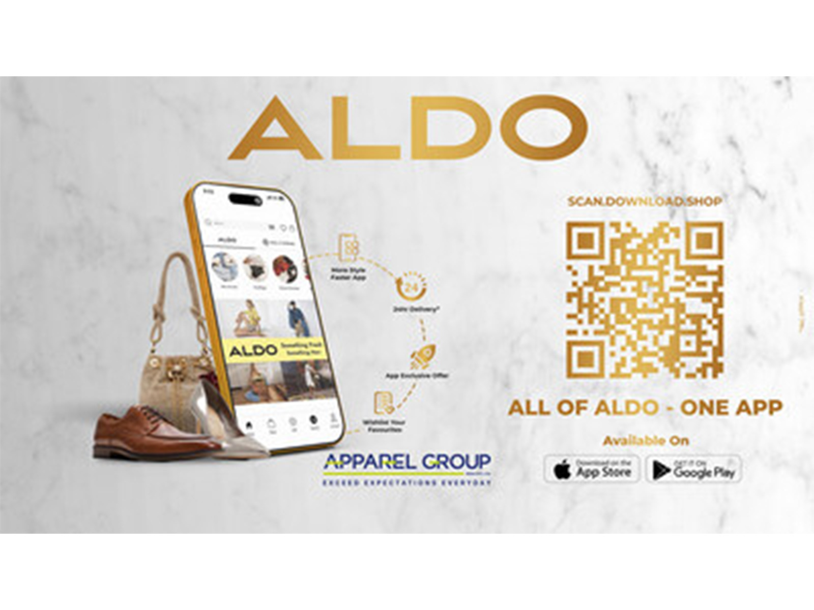 Apparel Group Strengthens Digital Footprint with the Launch of ALDO App for the Indian Market Apparel Group Strengthens Digital Footprint with the Launch of ALDO App for the Indian Market