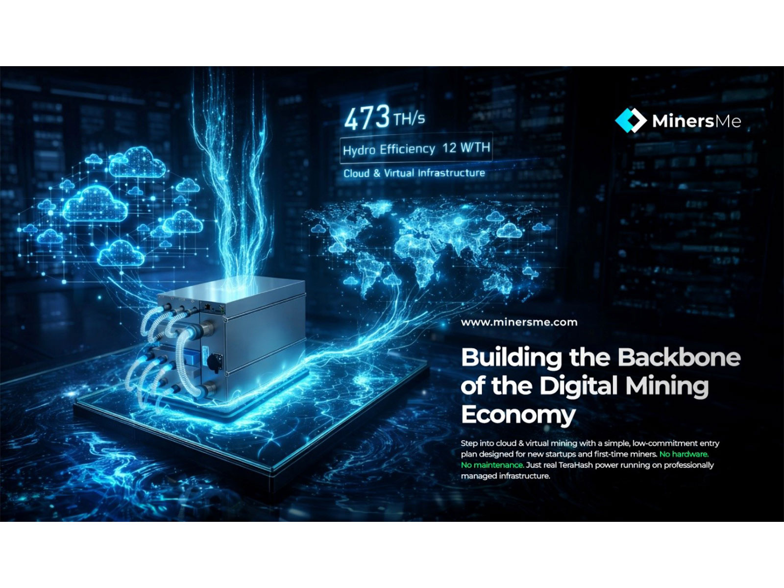 MinersMe: Cloud Mining Infrastructure Powering the Future of Bitcoin Mining MinersMe: Cloud Mining Infrastructure Powering the Future of Bitcoin Mining