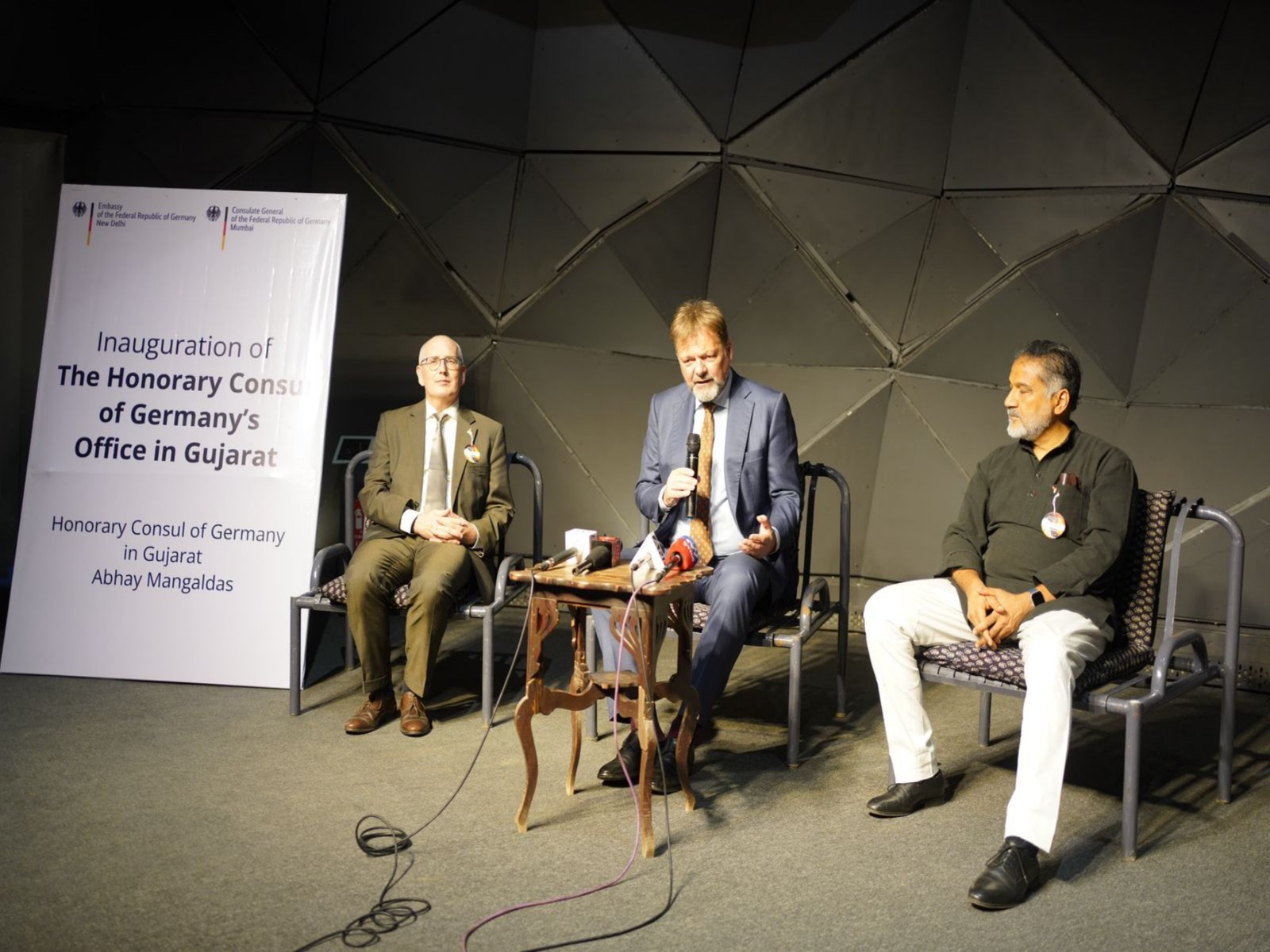 Germany has announced the appointment of Abhay Kamal Mangaldas as the Honorary Consul of Germany in Ahmedabad (Photo/Consul General of Germany in Mumbai)