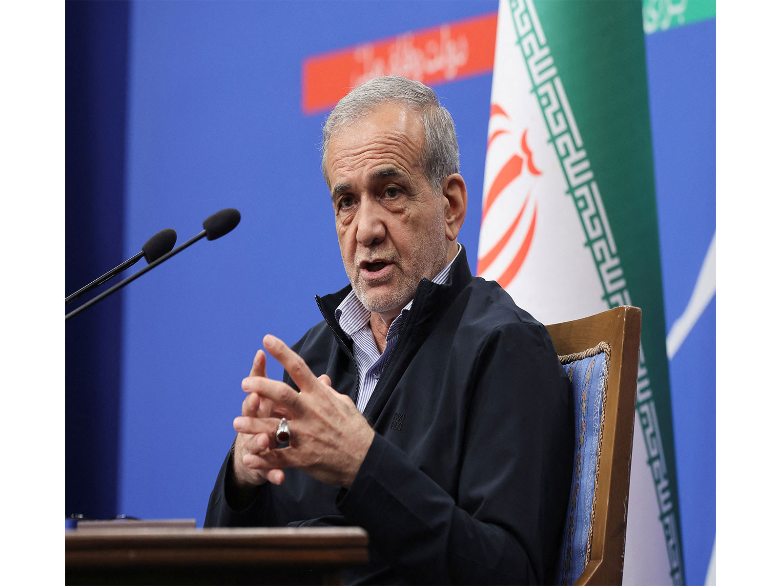 Iranian President Masoud Pezeshkian (File Photo/Reuters)