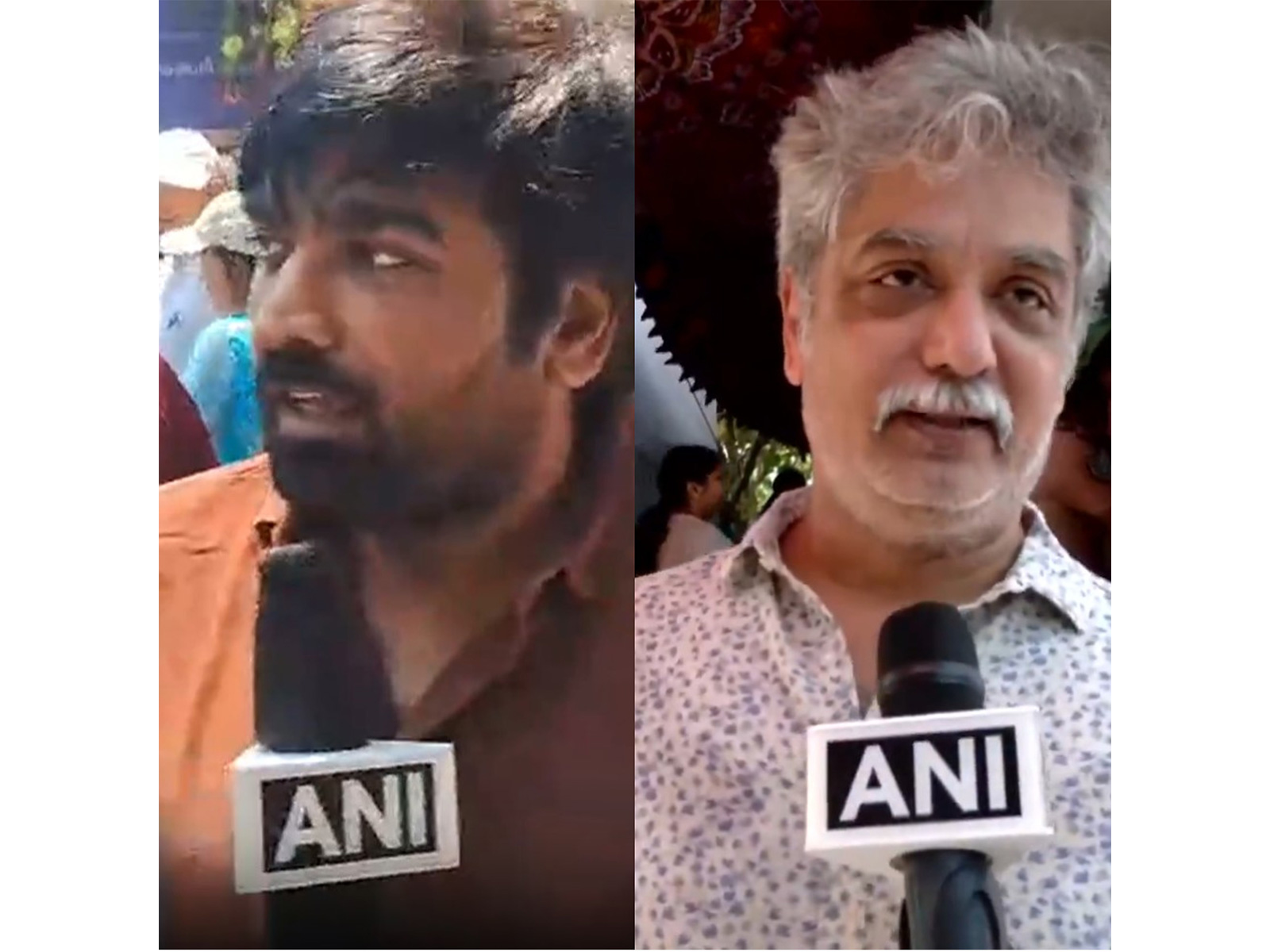 Vijay Sethupathi, Mathew Varghese (Photo/ANI) Vijay Sethupathi, Mathew Varghese (Photo/ANI)