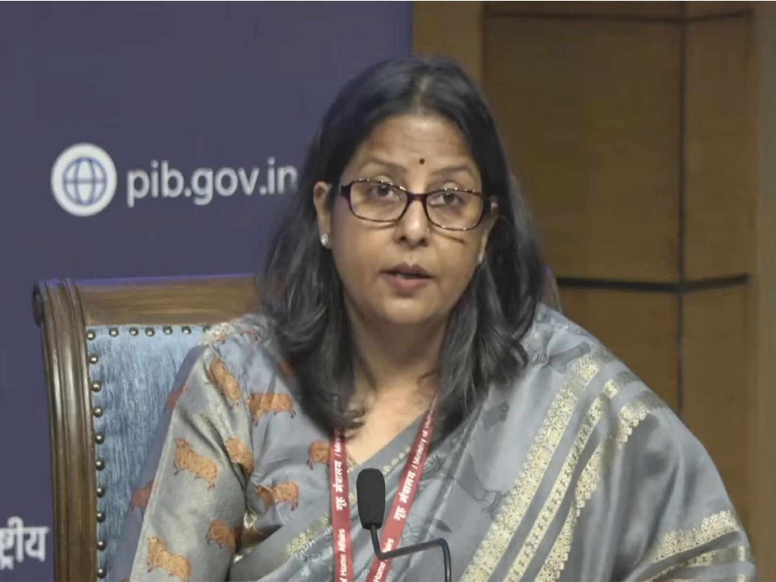Sujata Sharma, Joint Secretary in the Ministry of Petroleum and Natural Gas (Photo-ANI)