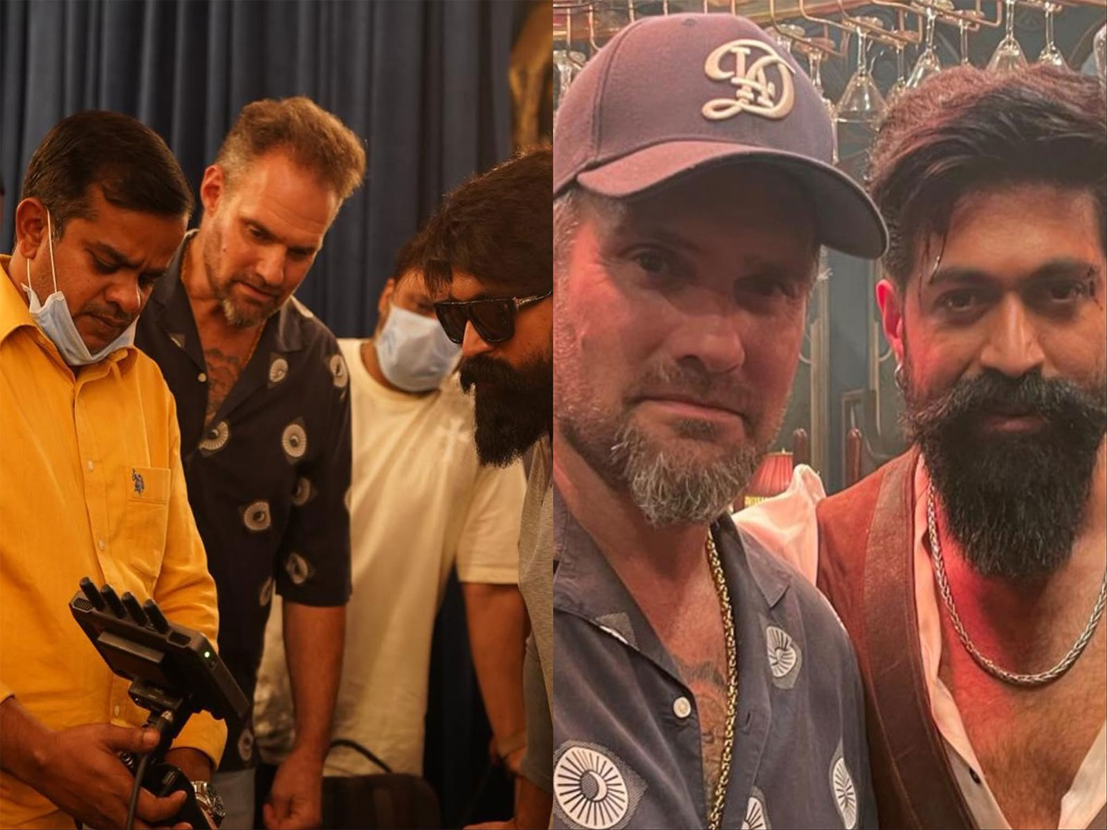Action Director JJ Perry with actor Yash (Photo/Instagram@jjlocoperry) Action Director JJ Perry with actor Yash (Photo/Instagram@jjlocoperry)